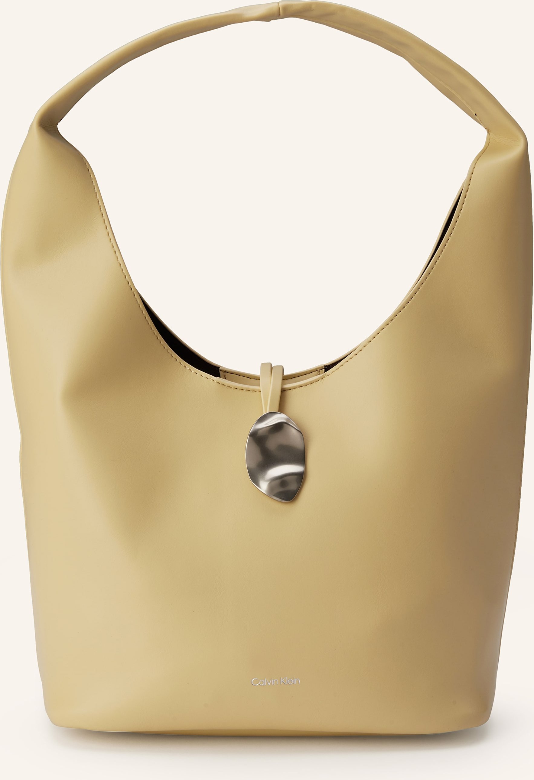 Calvin Klein Hobo-Bag Small Mit Pouch gelb