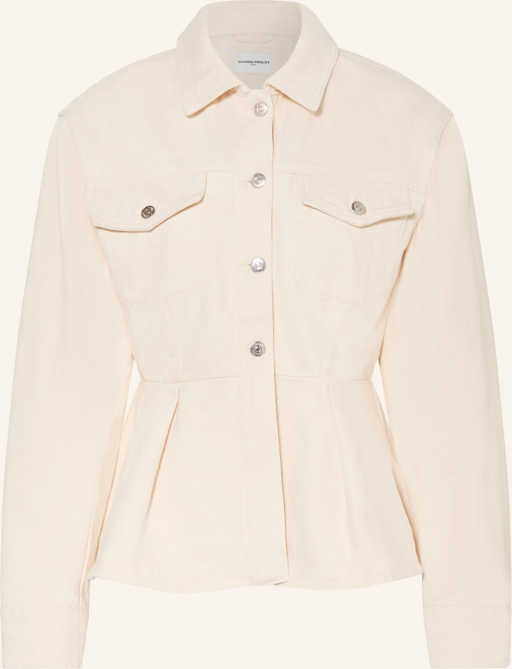 Claudie Pierlot Jeansjacke weiss