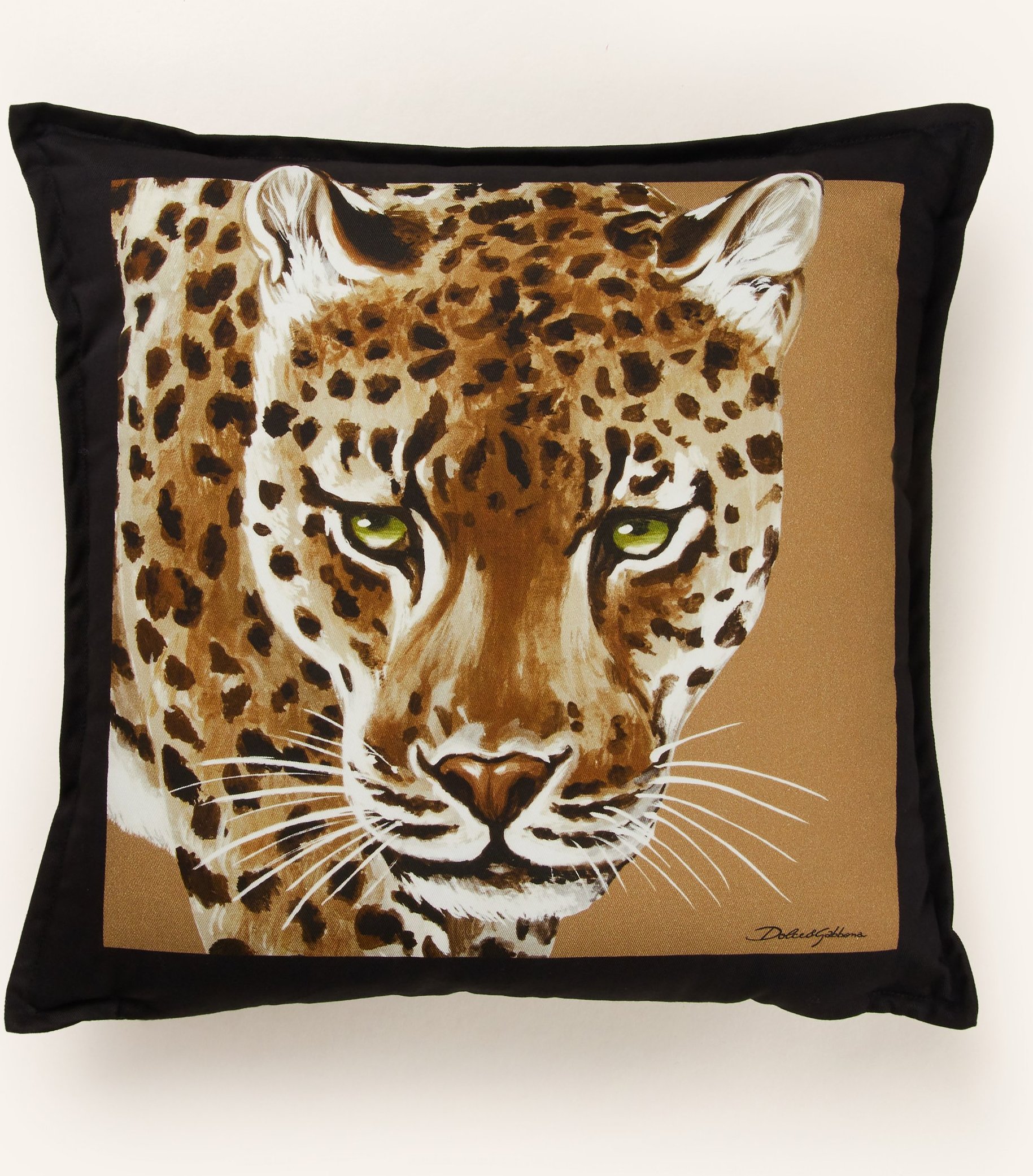 Dolce & Gabbana Casa Dekokissen braun