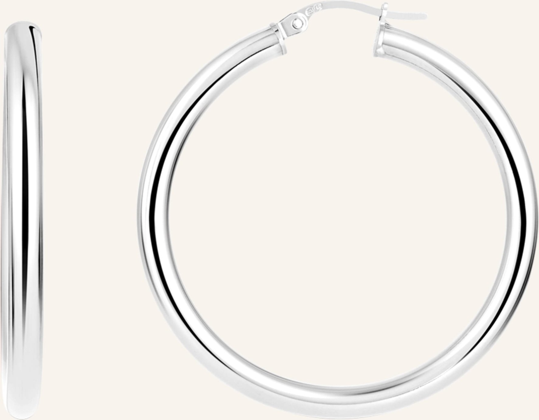 Wempe Fine Jewelry Creole Basics silber