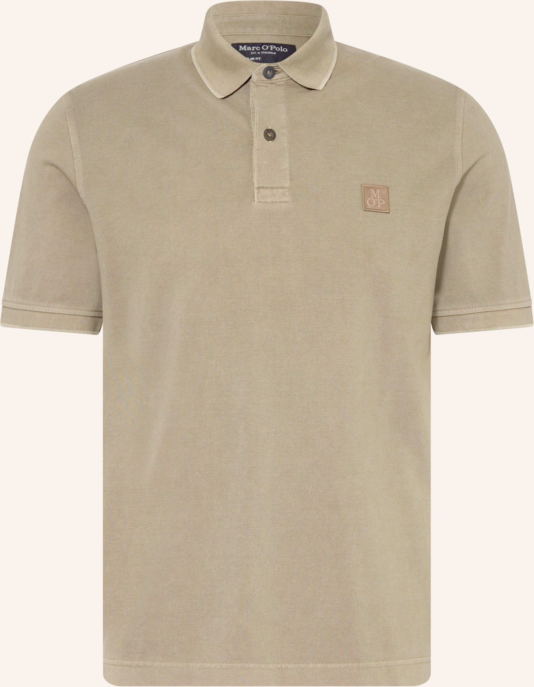 Marc O'polo Piqué-Poloshirt beige