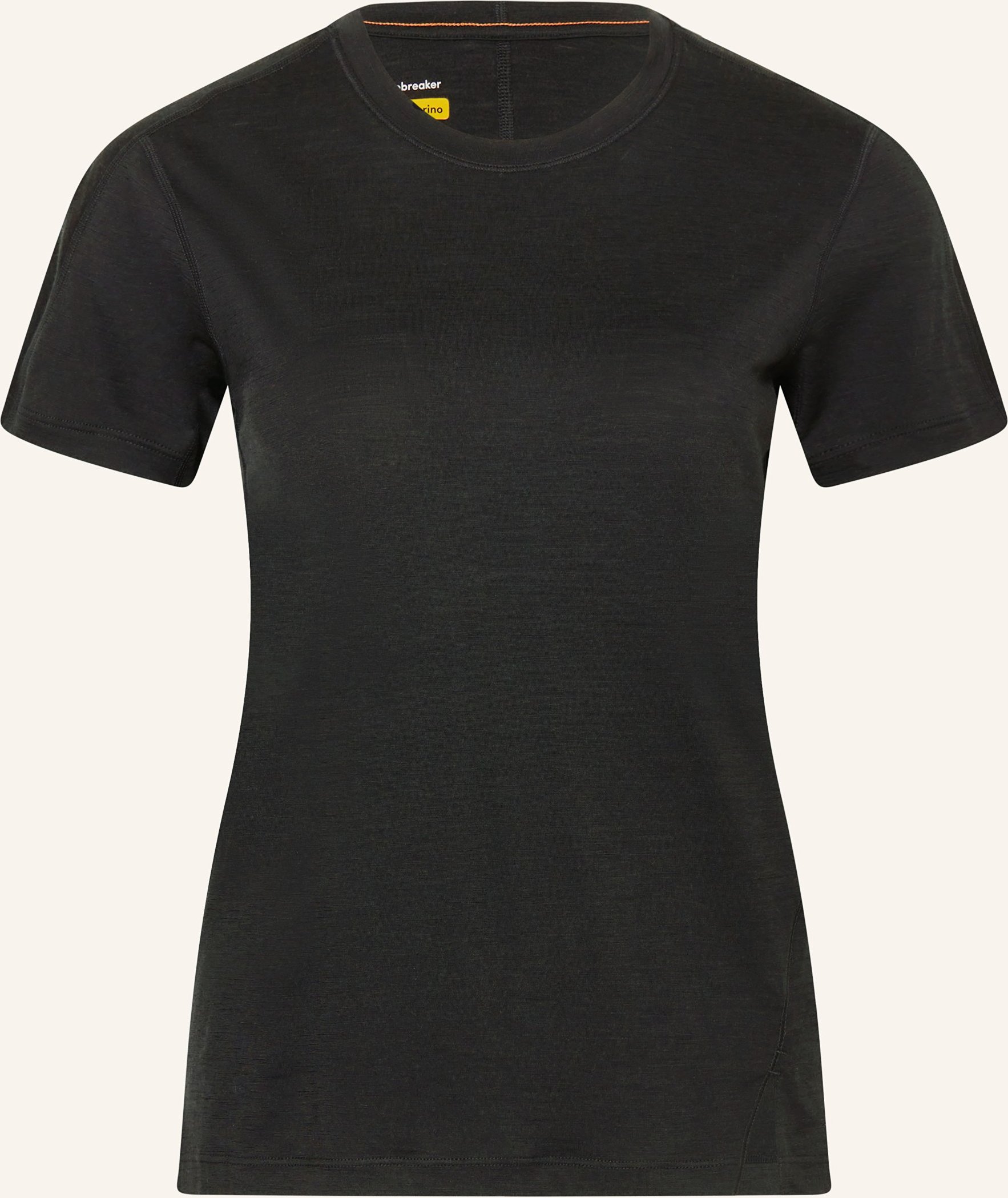 Icebreaker T-Shirt 150 Merinofine™ Ace Aus Merinowolle schwarz