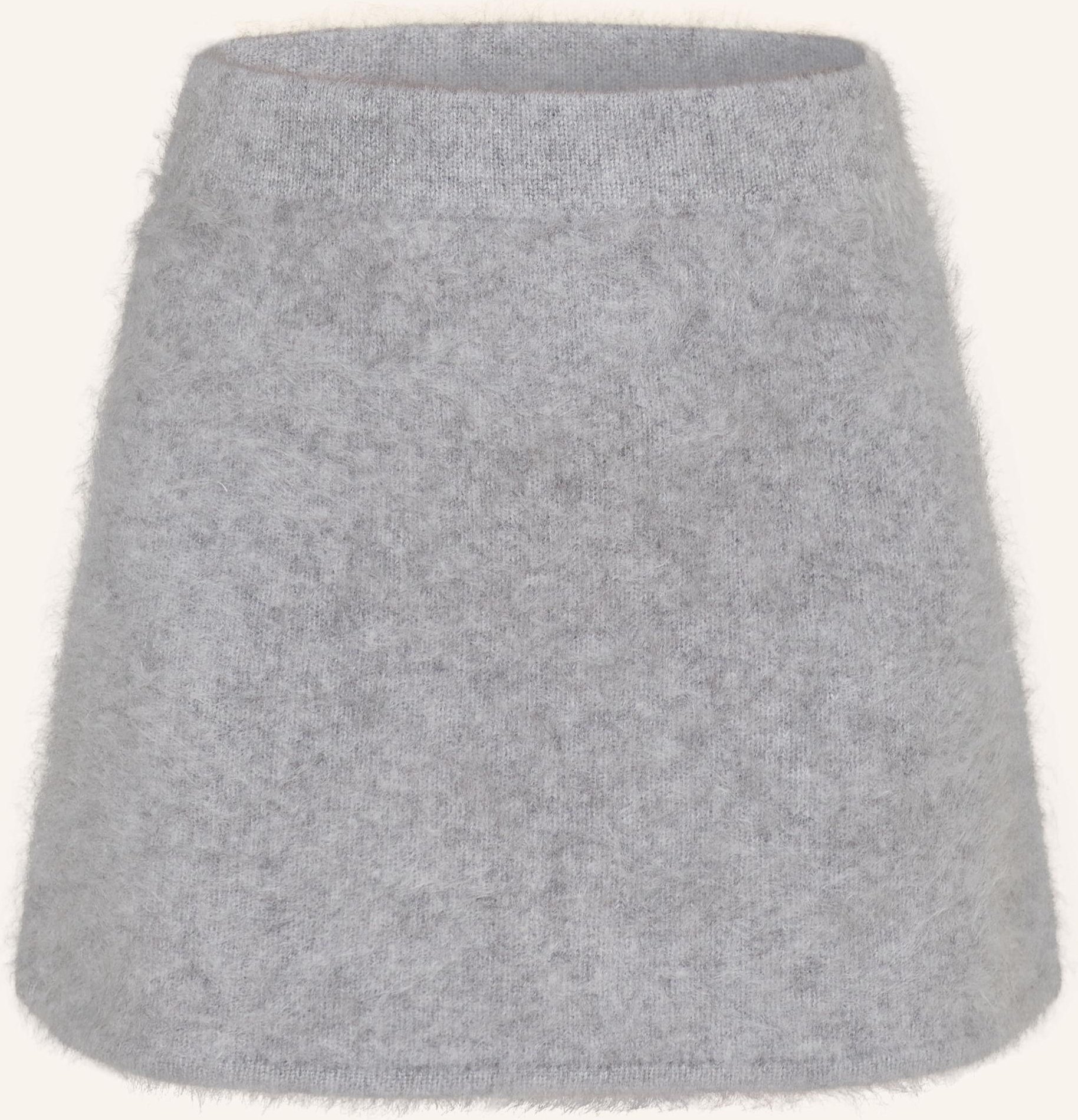 Almada Label Strickrock Mimi Aus Cashmere grau