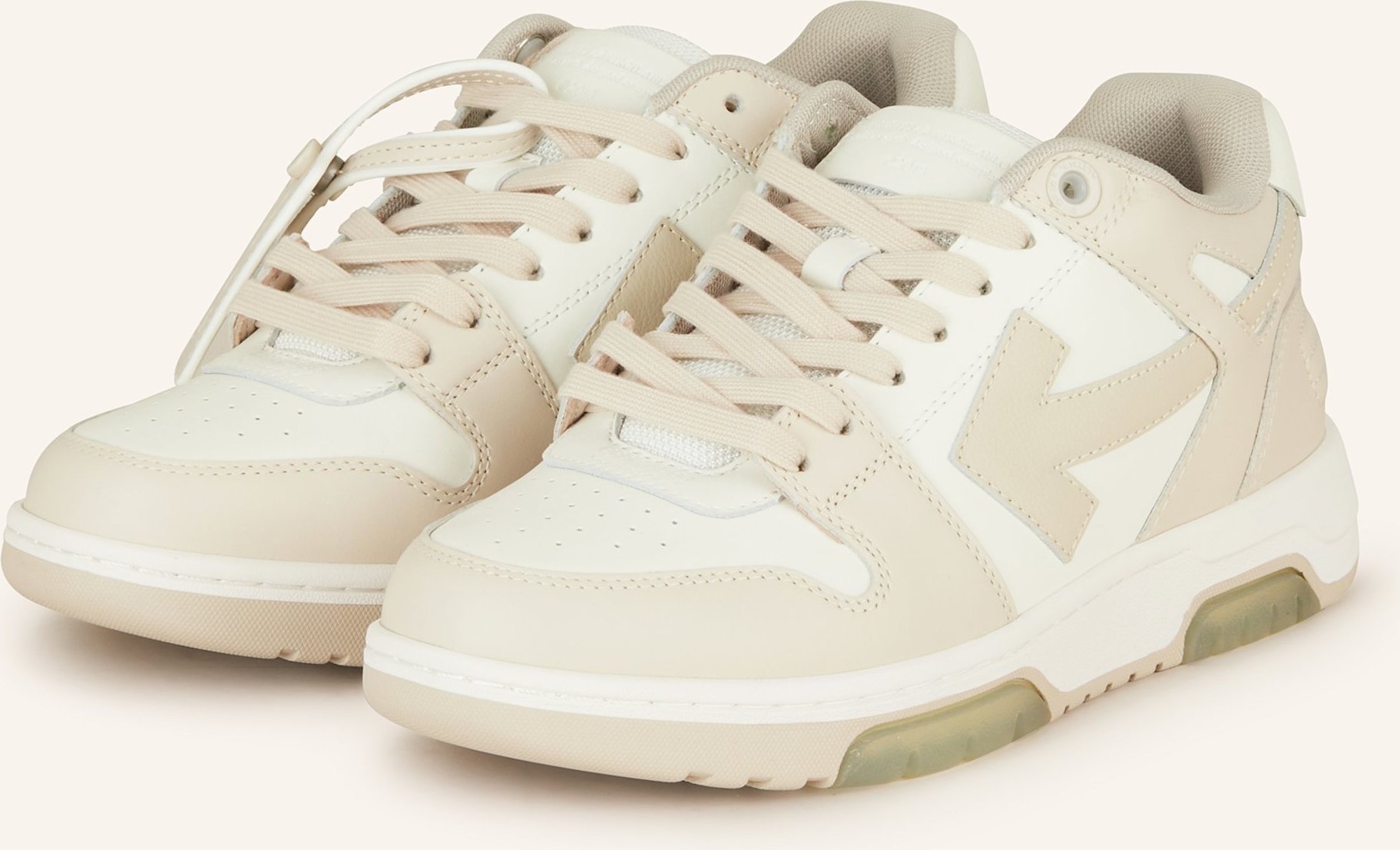 Thumbnail - Off-White Sneaker Out Of Office beige