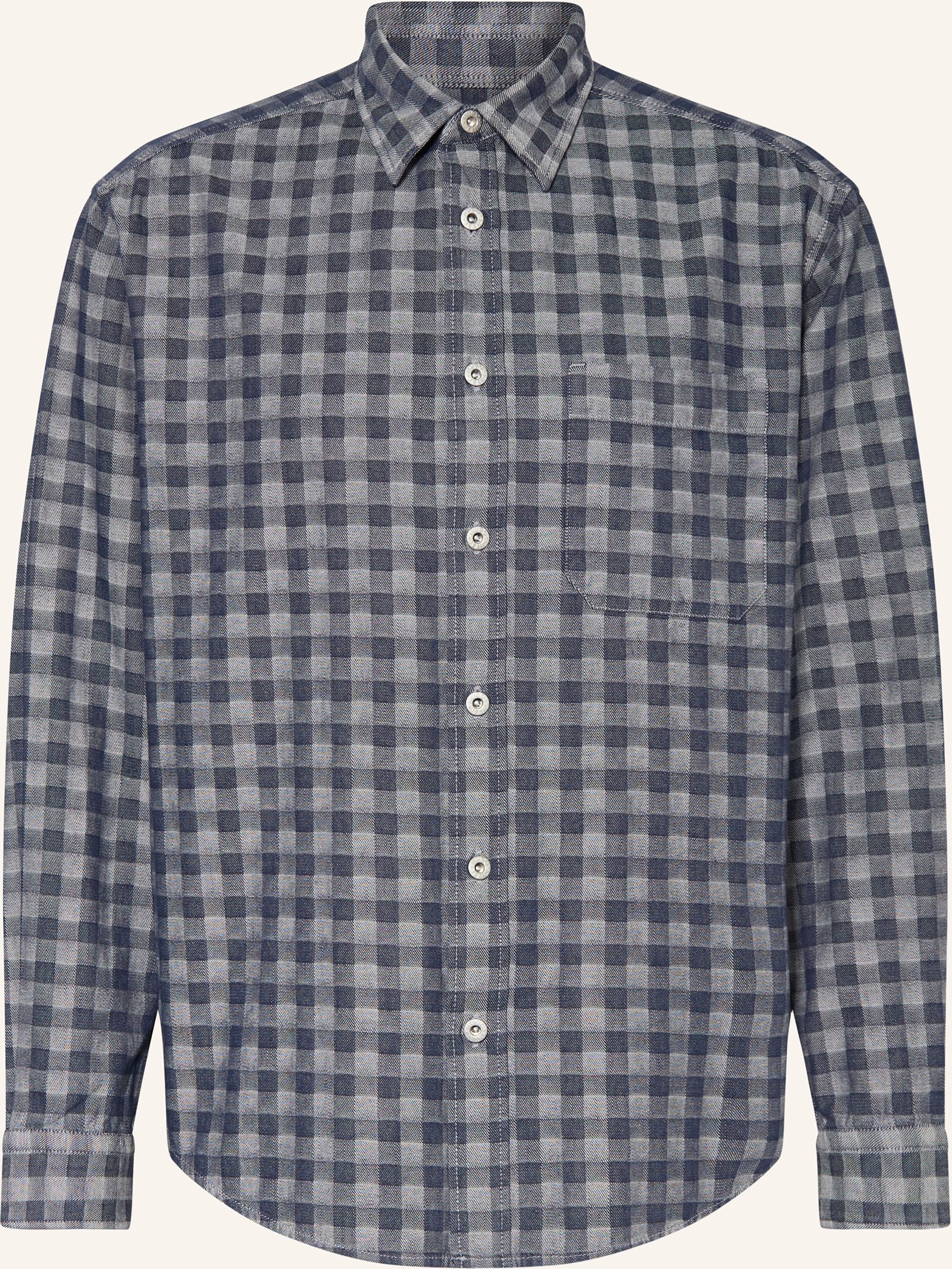 Hugo Hemd Ebalto Comfort Fit blau