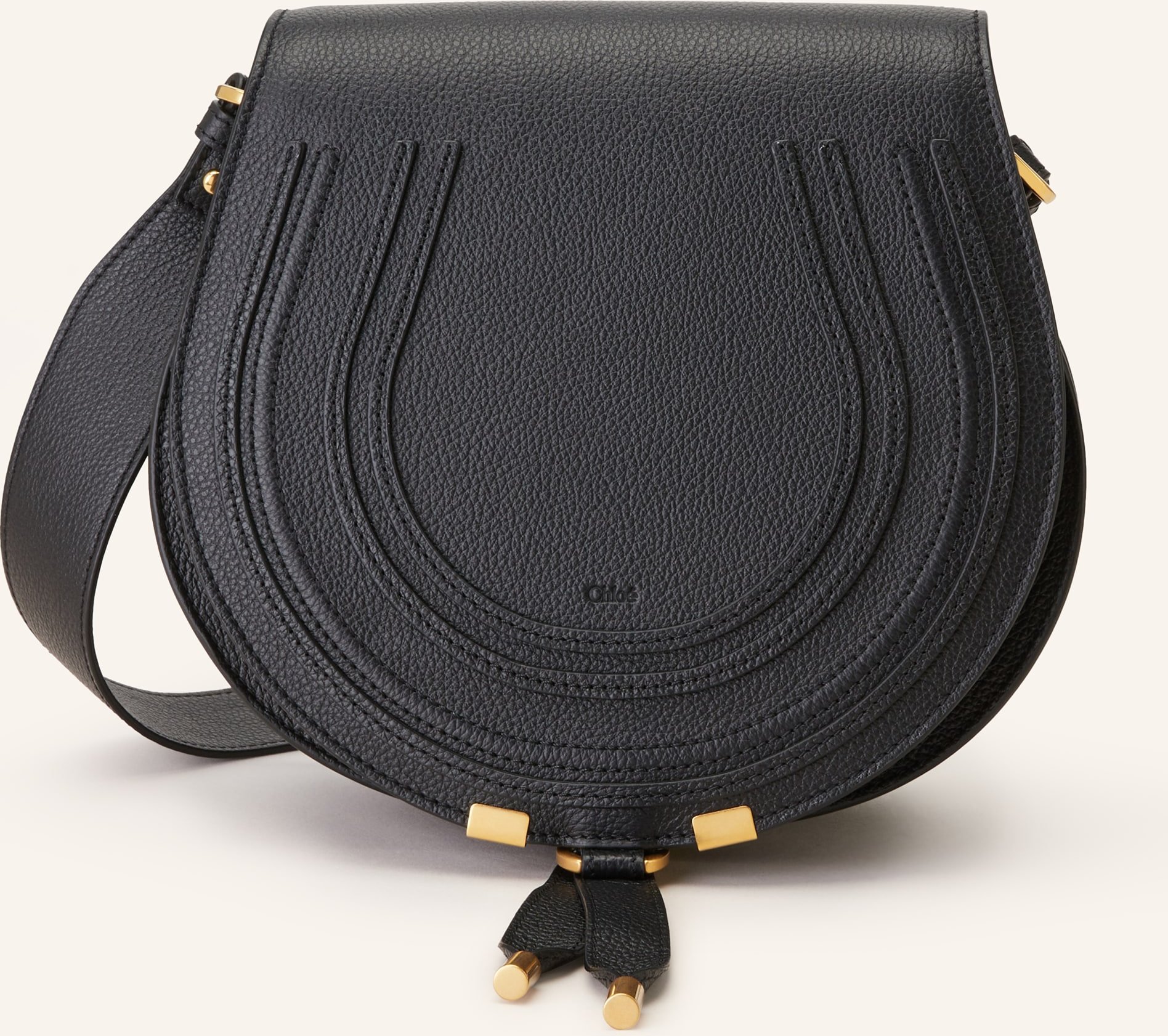 Chloé Umhängetasche Marcie schwarz