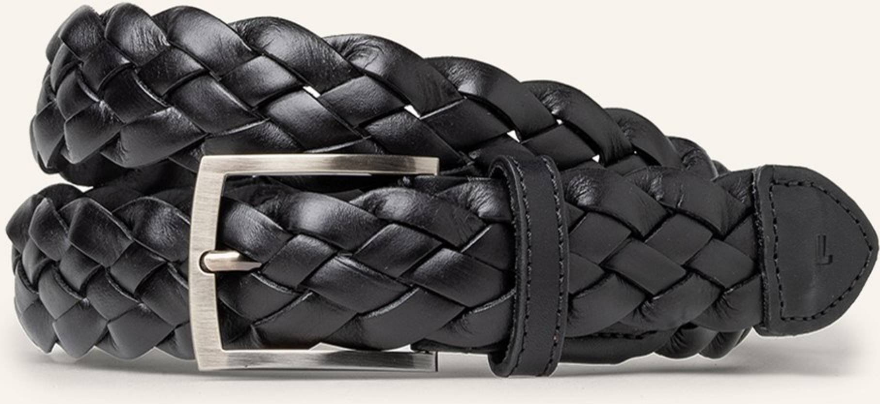 Floris Van Bommel Gürtel De Belter 37 schwarz