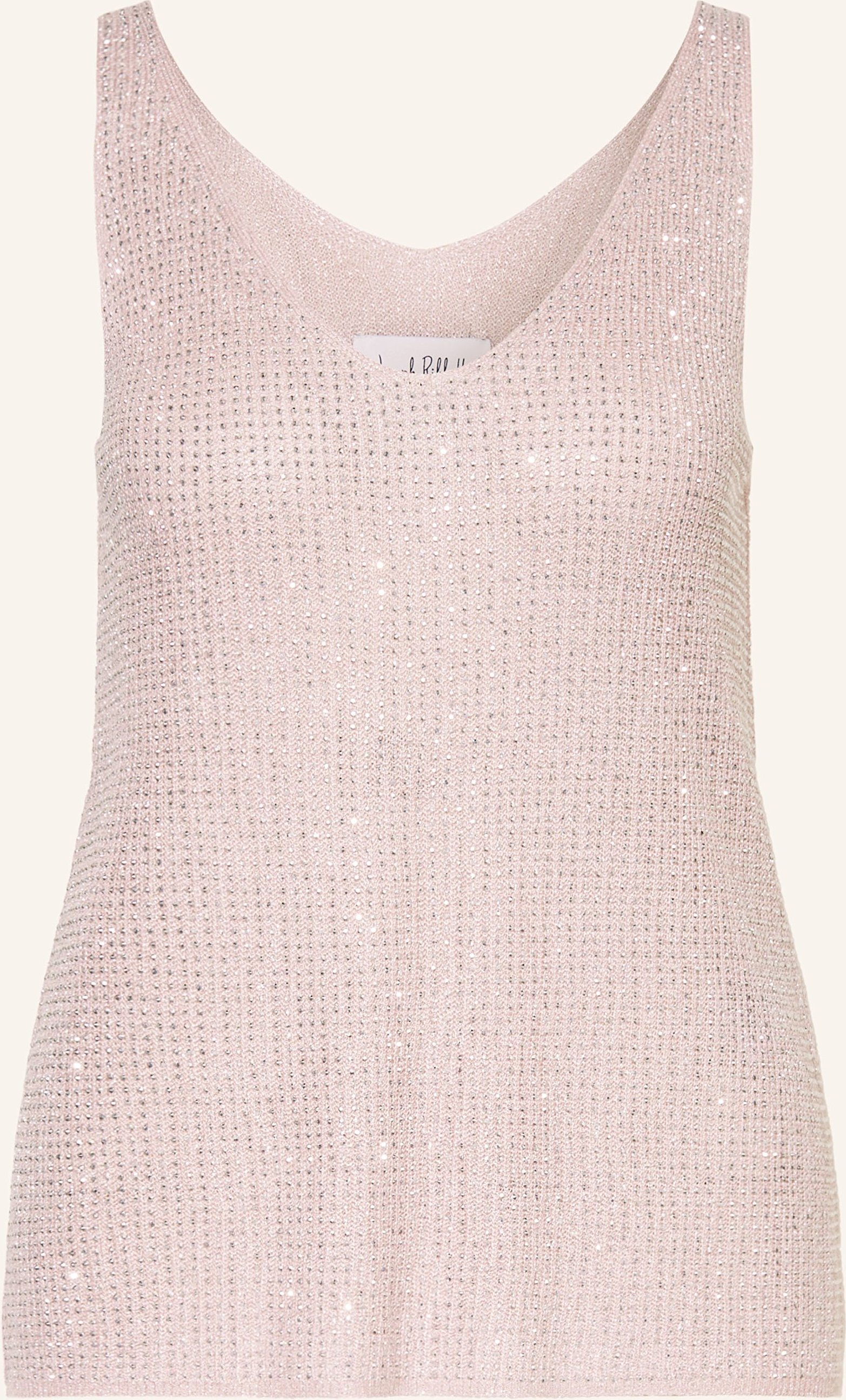 Joseph Ribkoff Stricktop Mit Schmucksteinen rosa