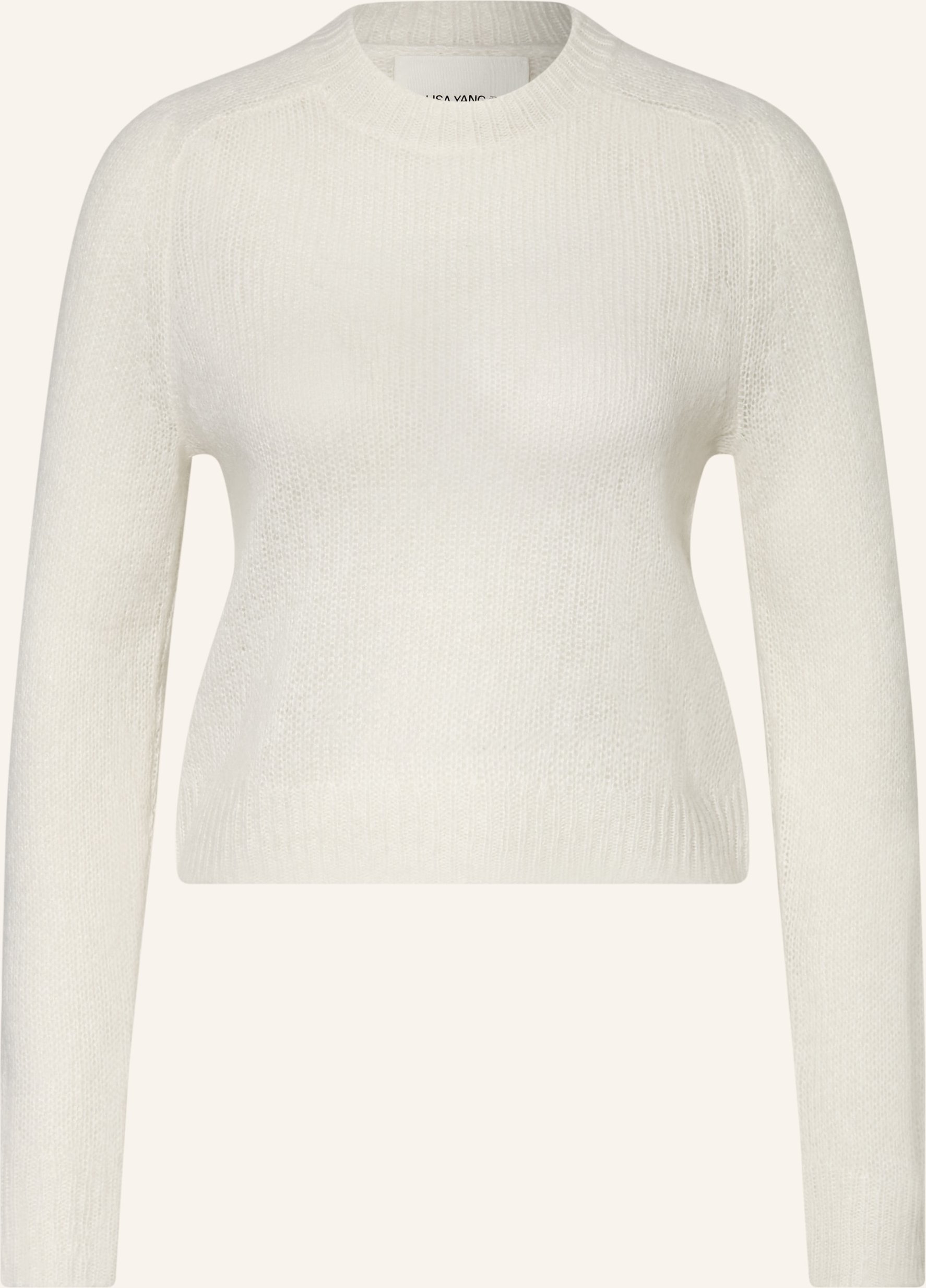 Lisa Yang Cashmere-Pullover weiss