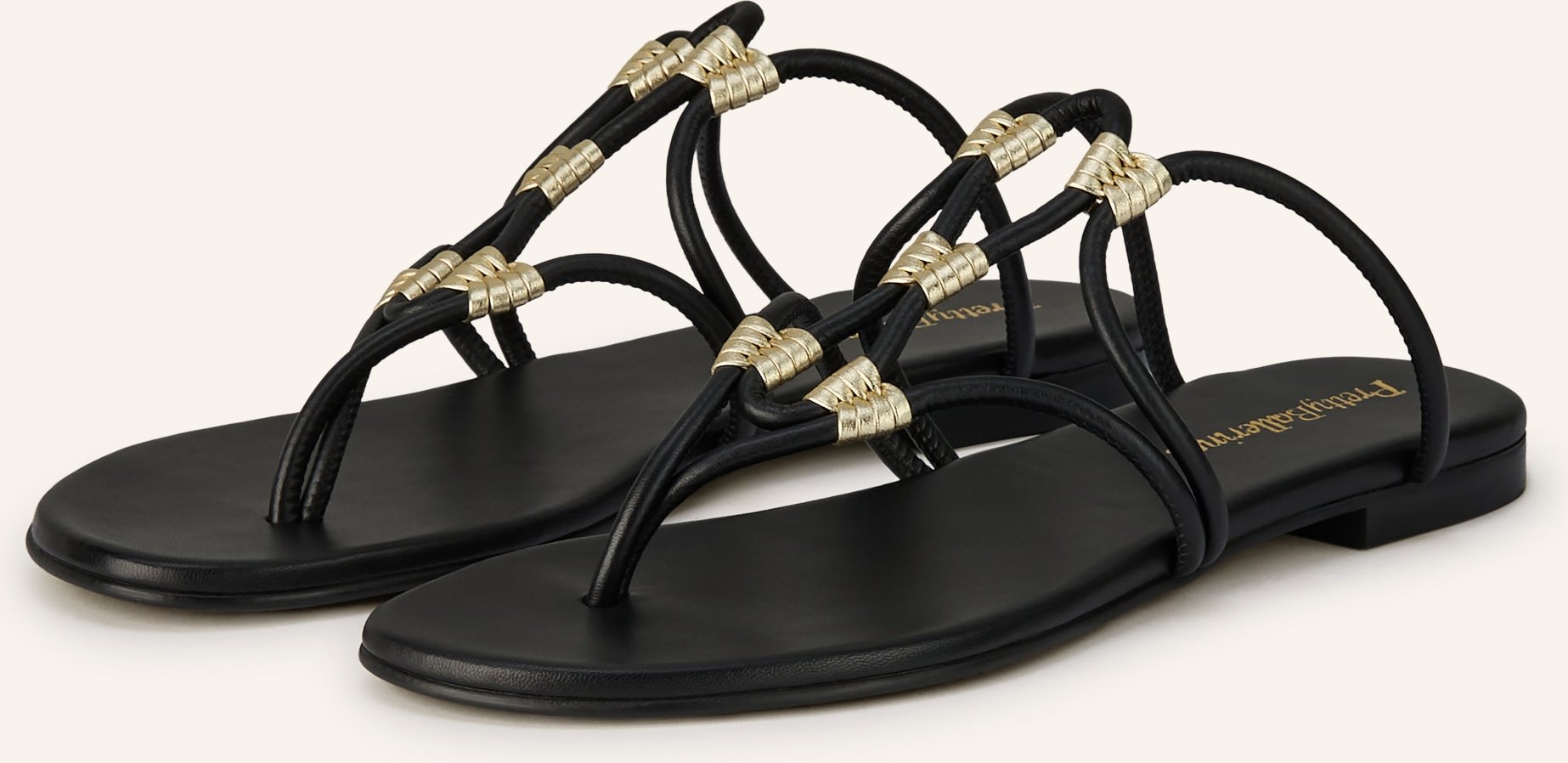 Pretty Ballerinas Zehentrenner schwarz