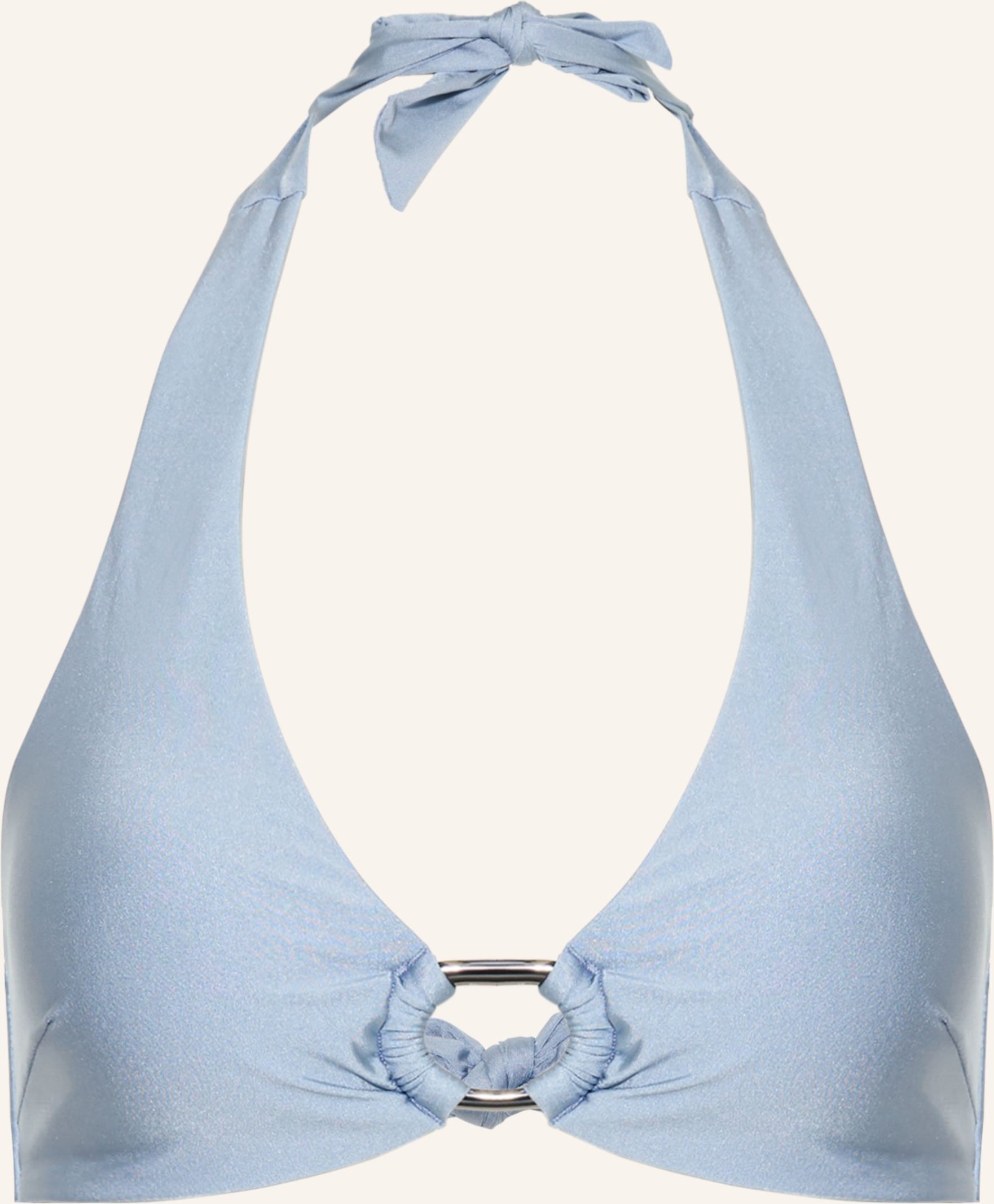 Jets Australia Neckholder-Bikini-Top Lien blau