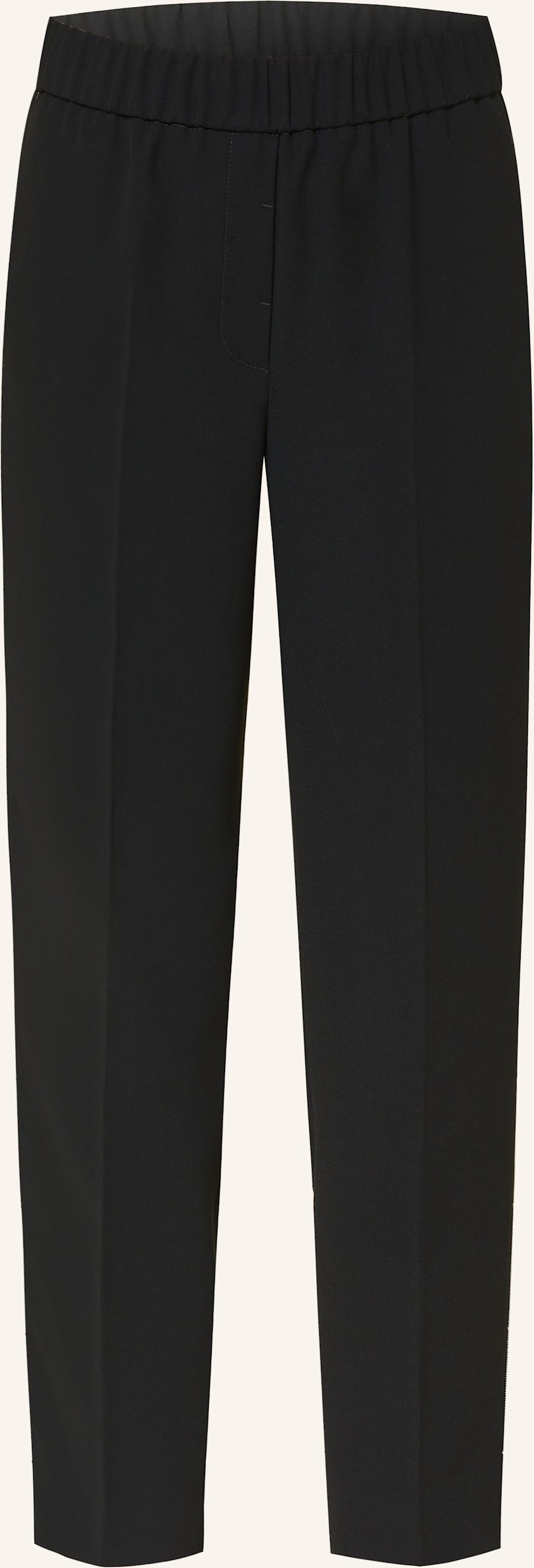 Peserico Hose Im Jogging-Stil Mit Schmucksteinen schwarz