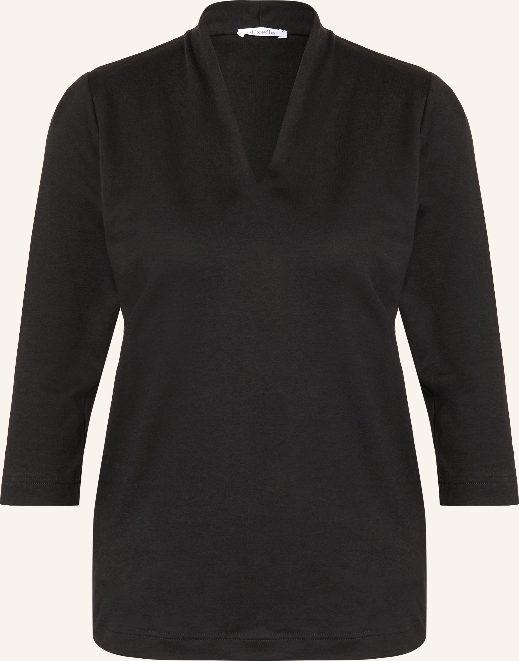 Efixelle Shirt Mit 3/4-Arm schwarz