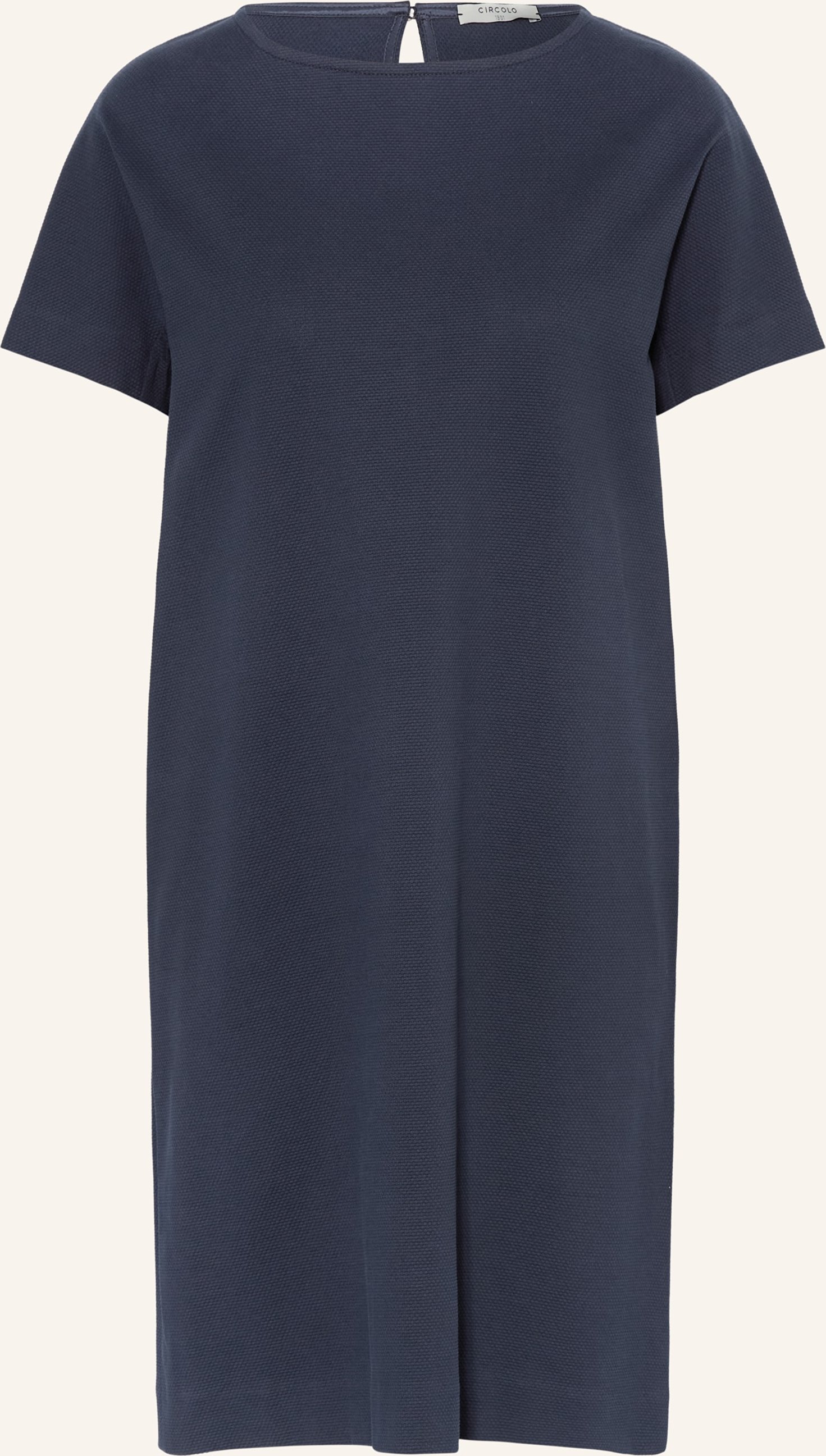 Thumbnail - Circolo 1901 Piqué-Kleid Oxford blau