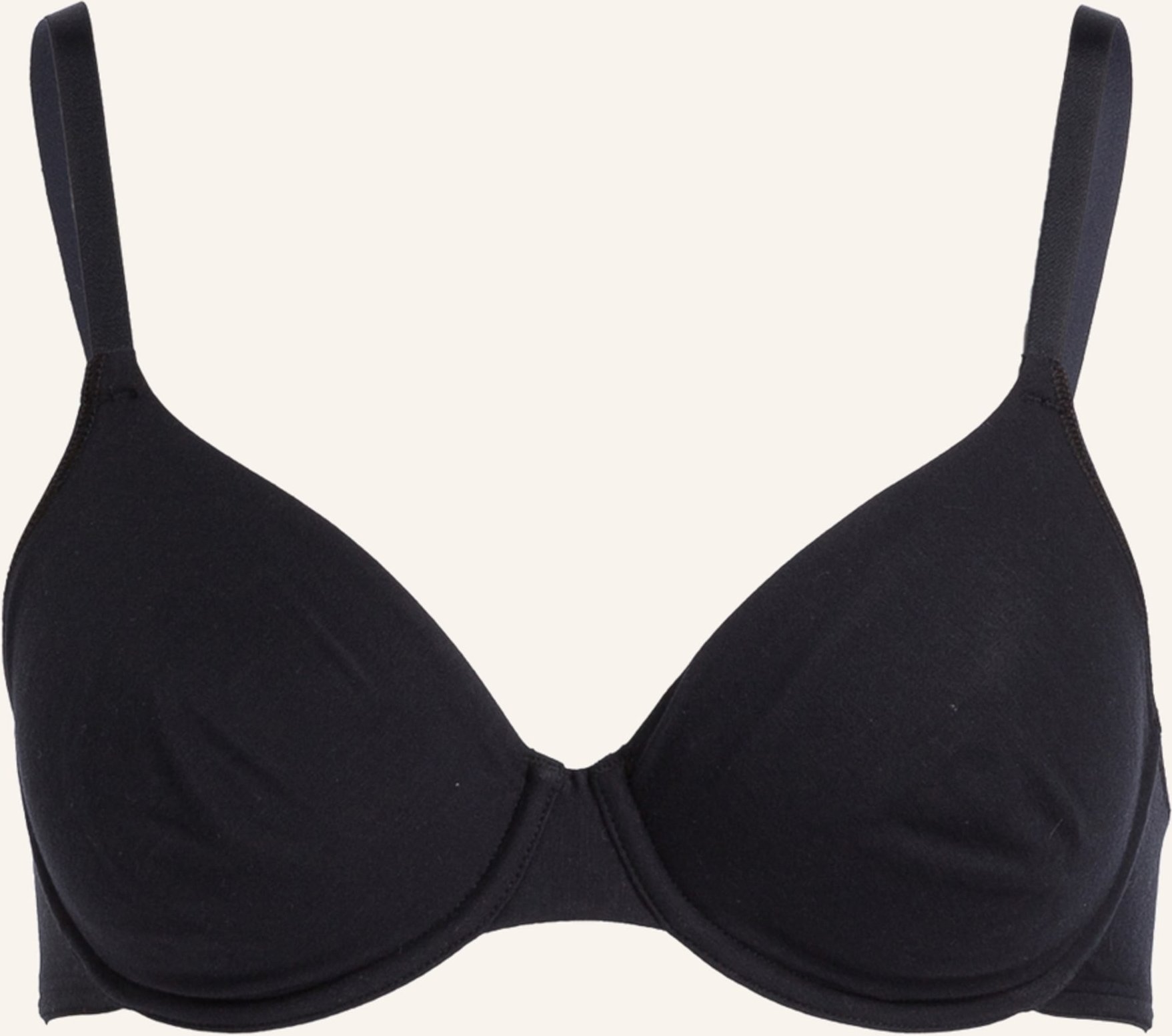 Hanro Bügel-Bh Cotton Sensation schwarz