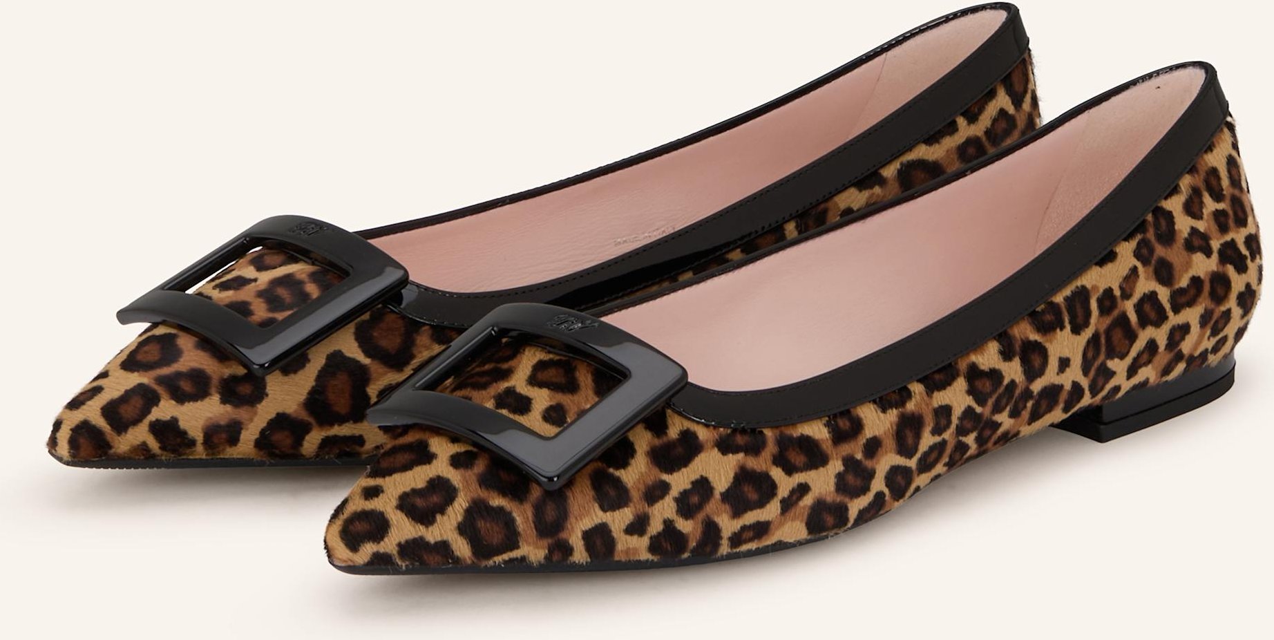 Roger Vivier Ballerinas Gommettine braun