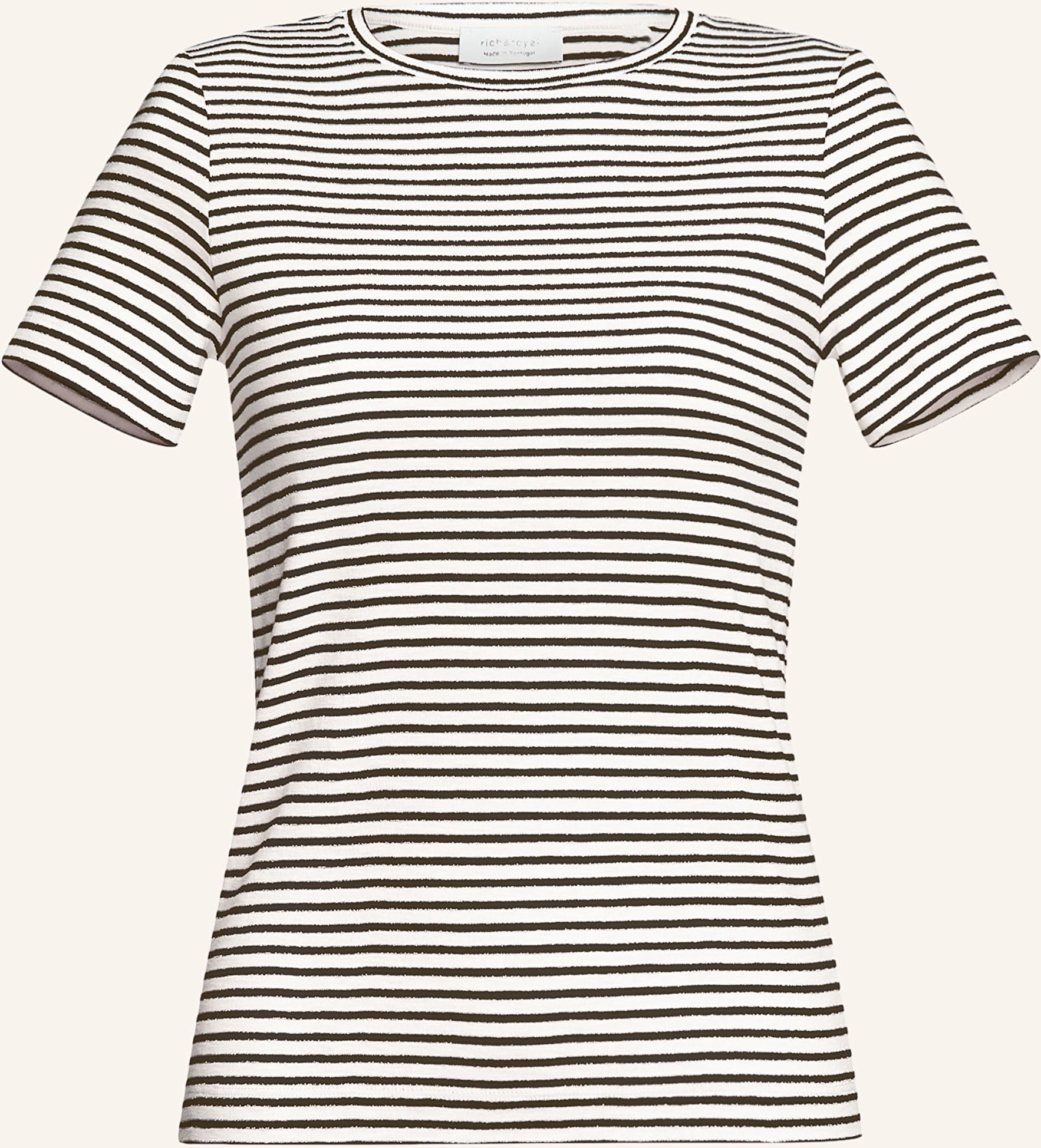 Rich & Royal Strickshirt Mit Glitzergarn blau