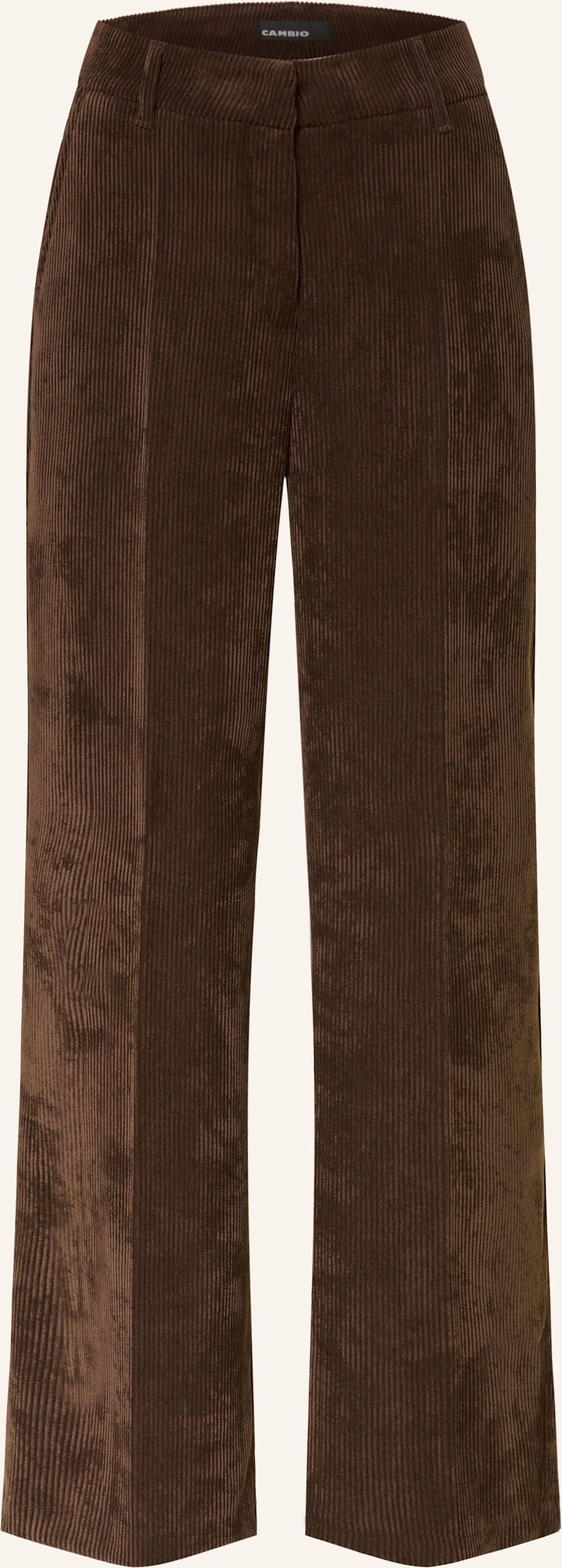 Cambio Marlenehose Amelie Aus Cord braun