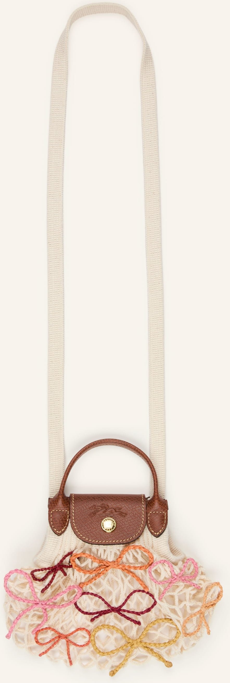 Longchamp Umhängetasche Le Pliage Collection Xs weiss