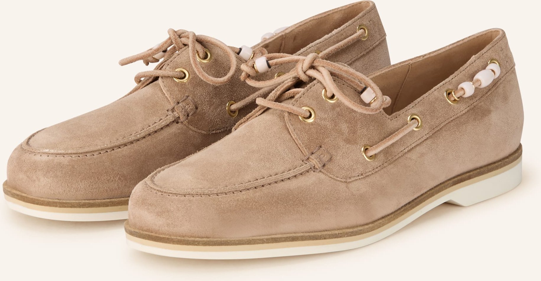 Paul Green Bootsschuhe beige