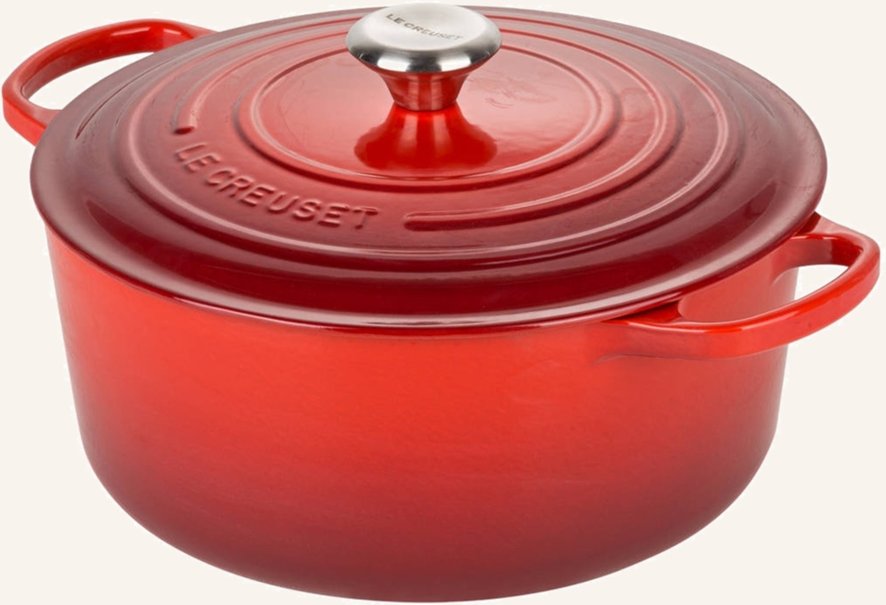 Le Creuset Bräter Signature rot