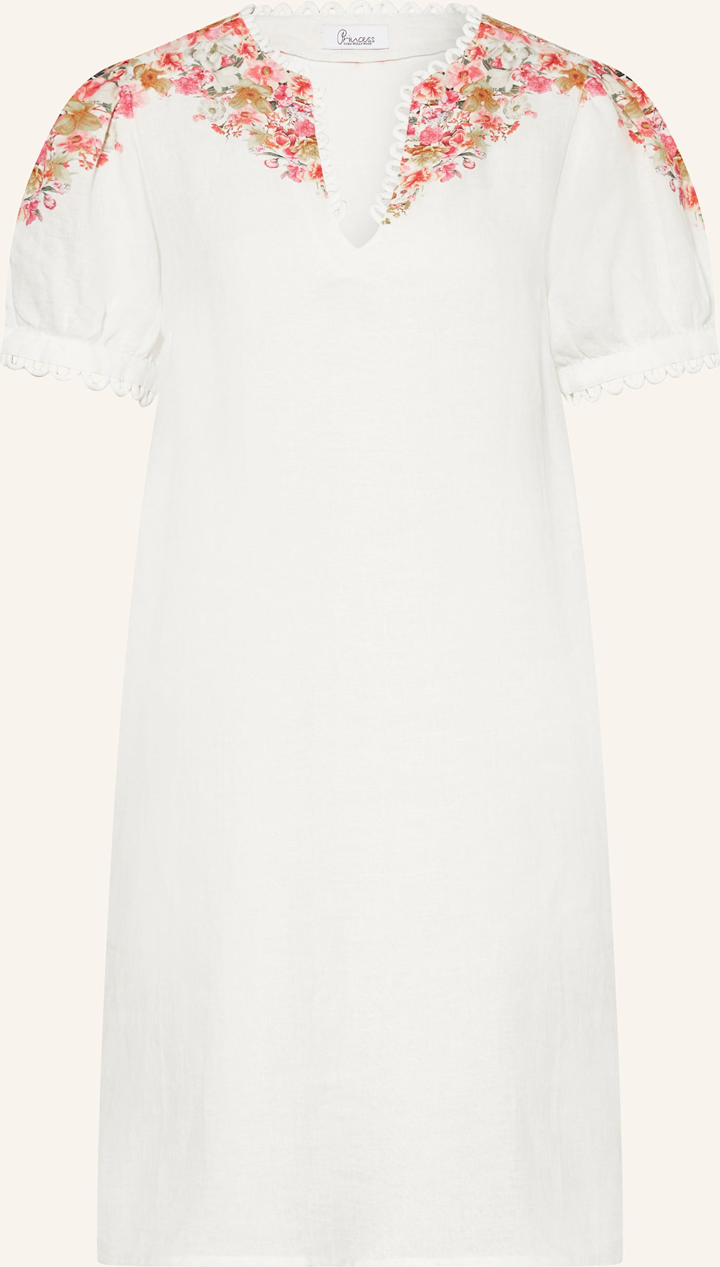 Princess Goes Hollywood Leinenkleid weiss