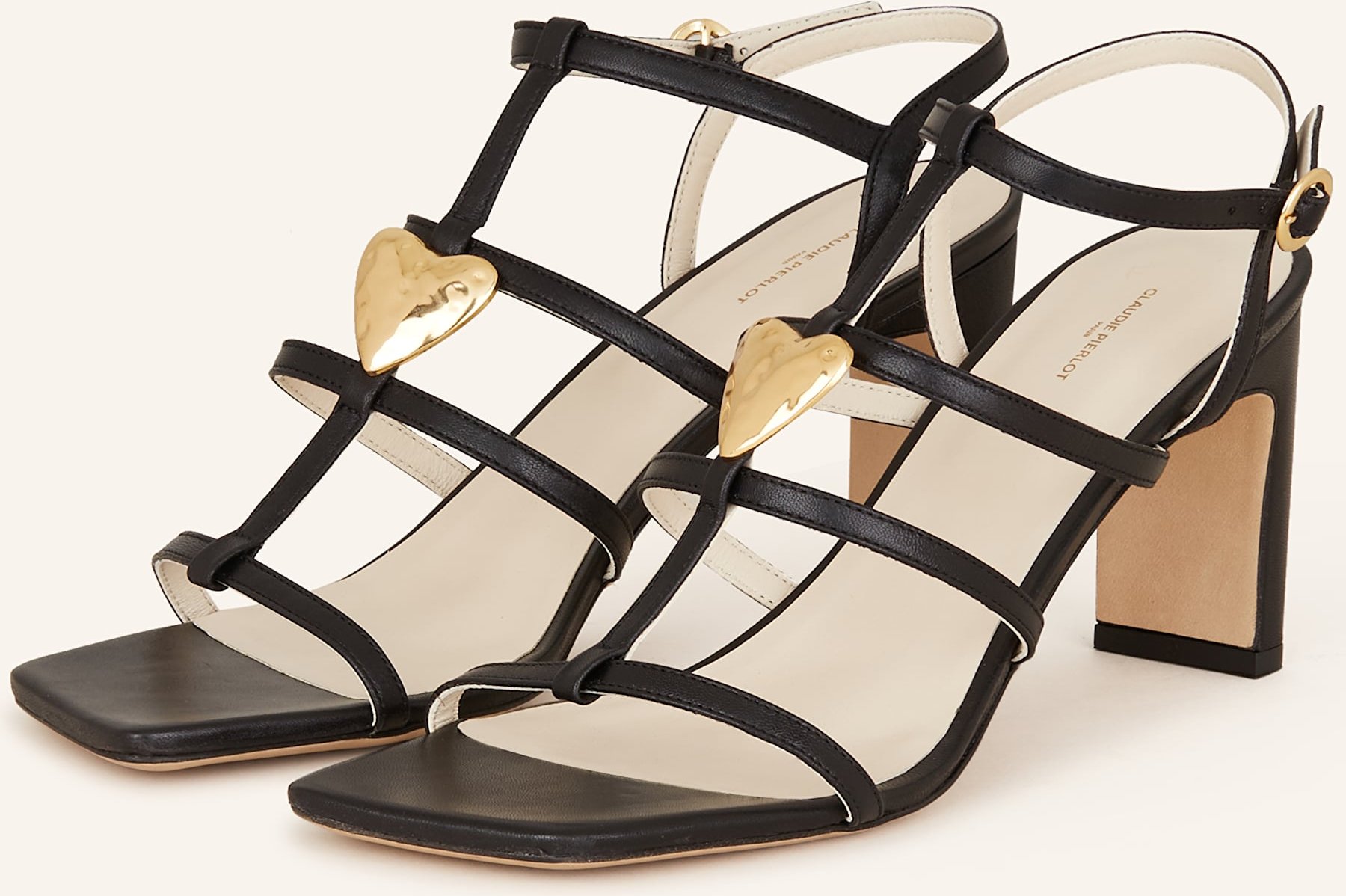 Claudie Pierlot Sandaletten schwarz