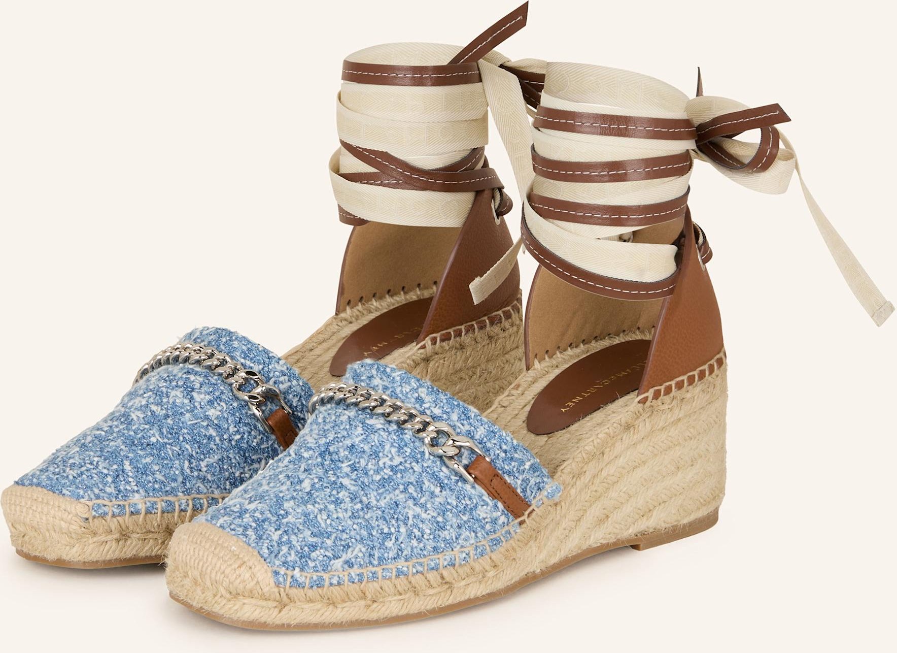 Stella Mccartney Espadrilles Gaia blau