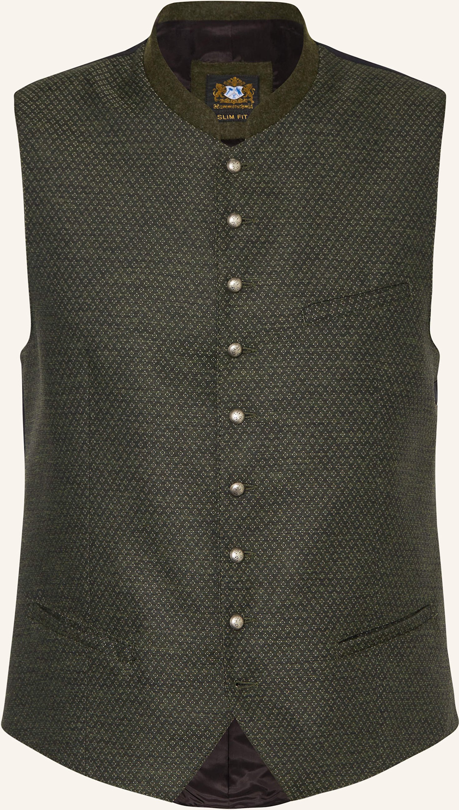 Hammerschmid Trachtenweste Jonas Slim Fit gruen