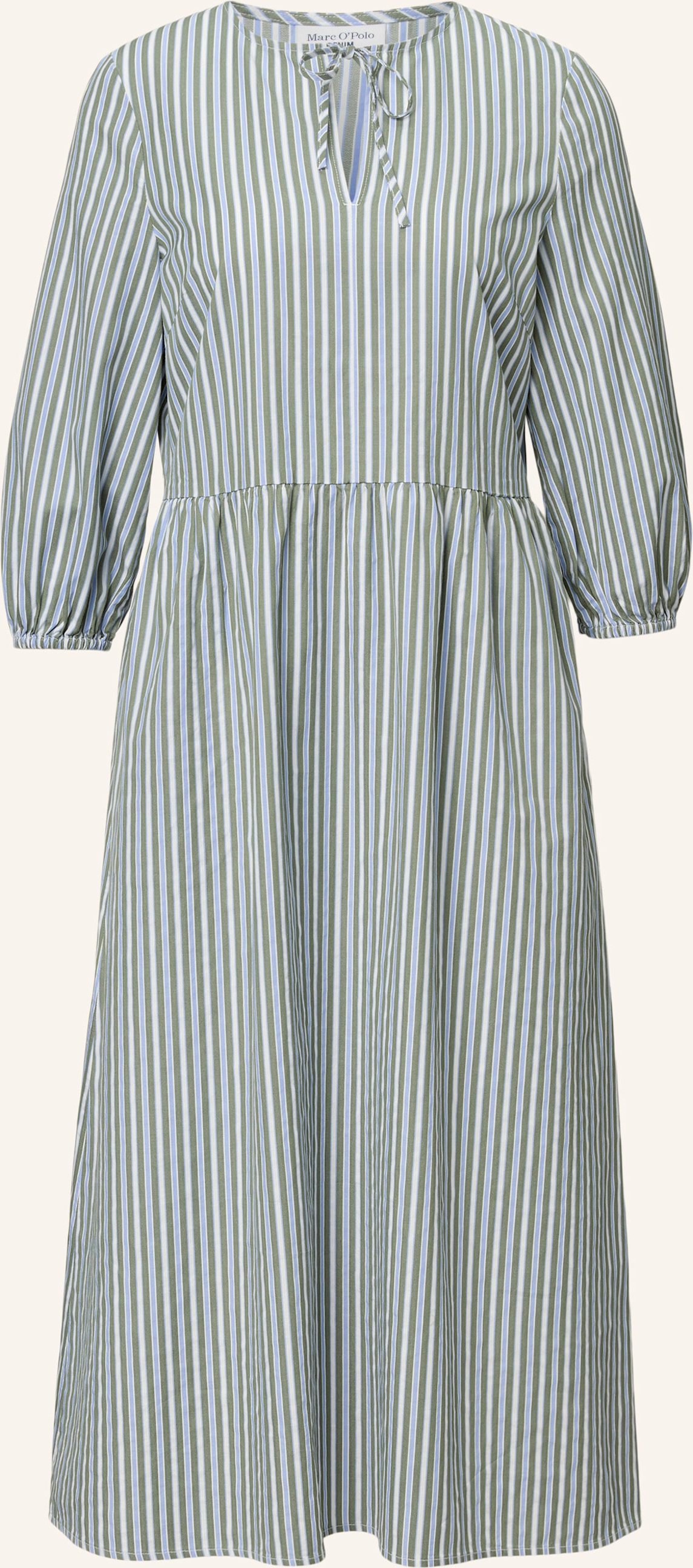 Marc O'polo Denim Streifenkleid gruen