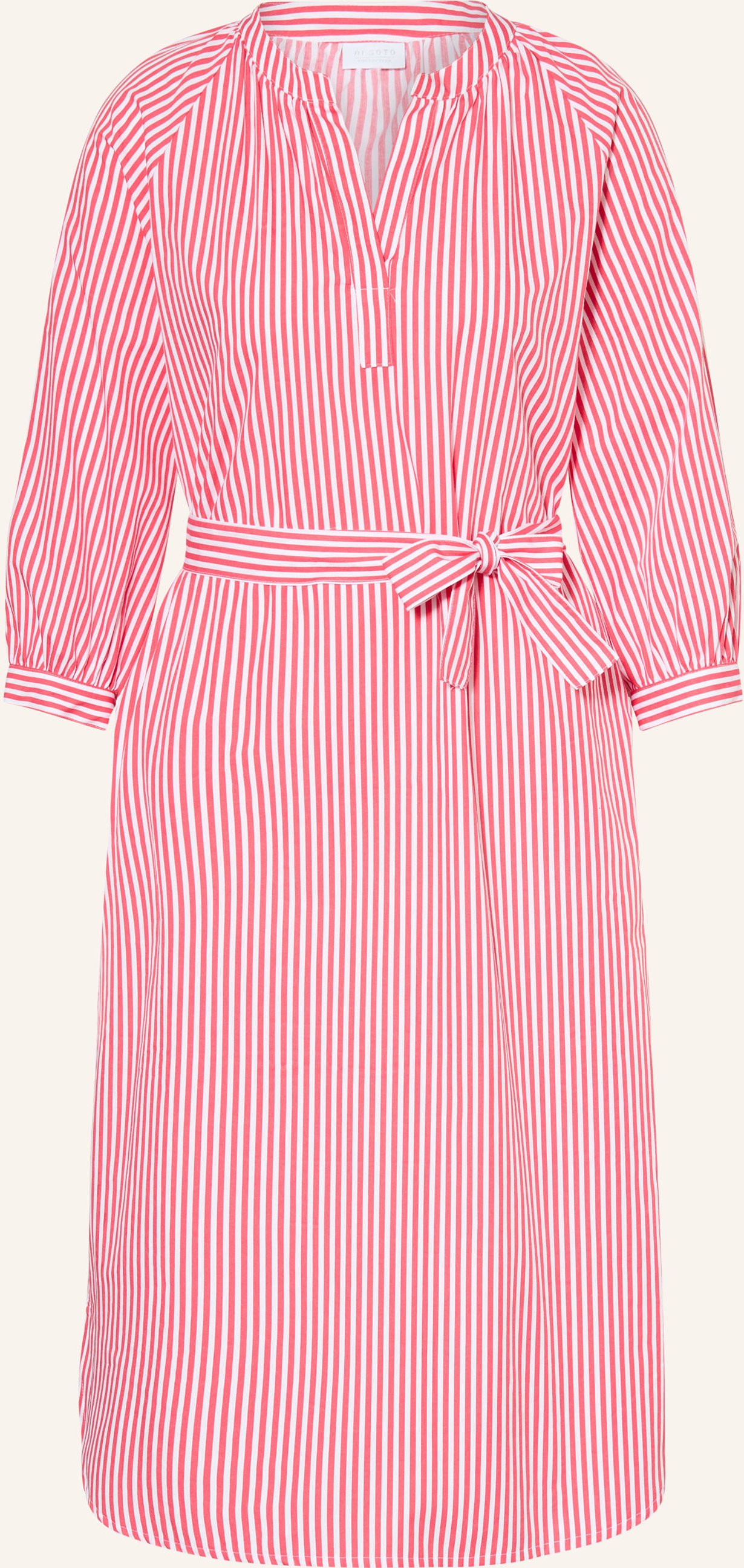 Desoto Kleid Niki Mit 3/4-Arm rot