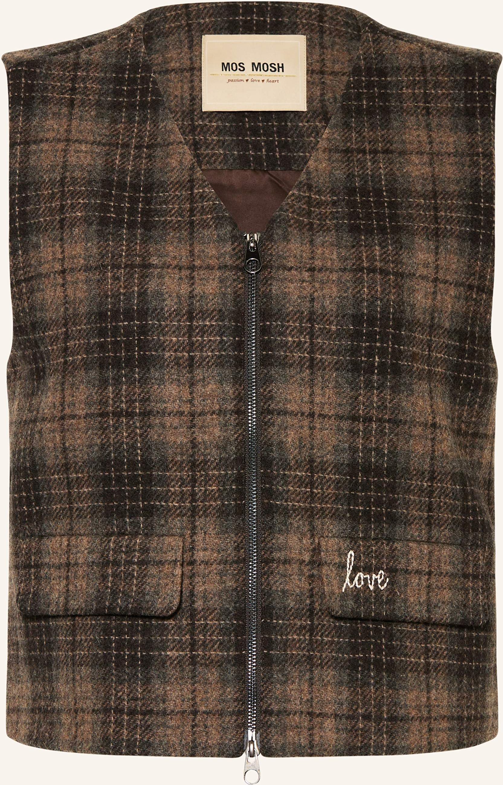 Mos Mosh Weste Mmruna braun