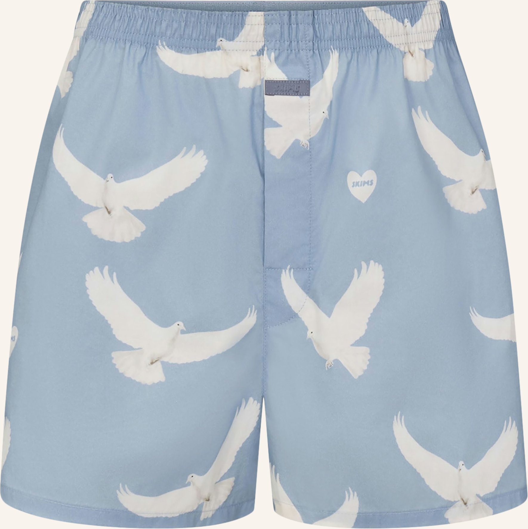 Skims Boxershorts Cotton Poplin gruen