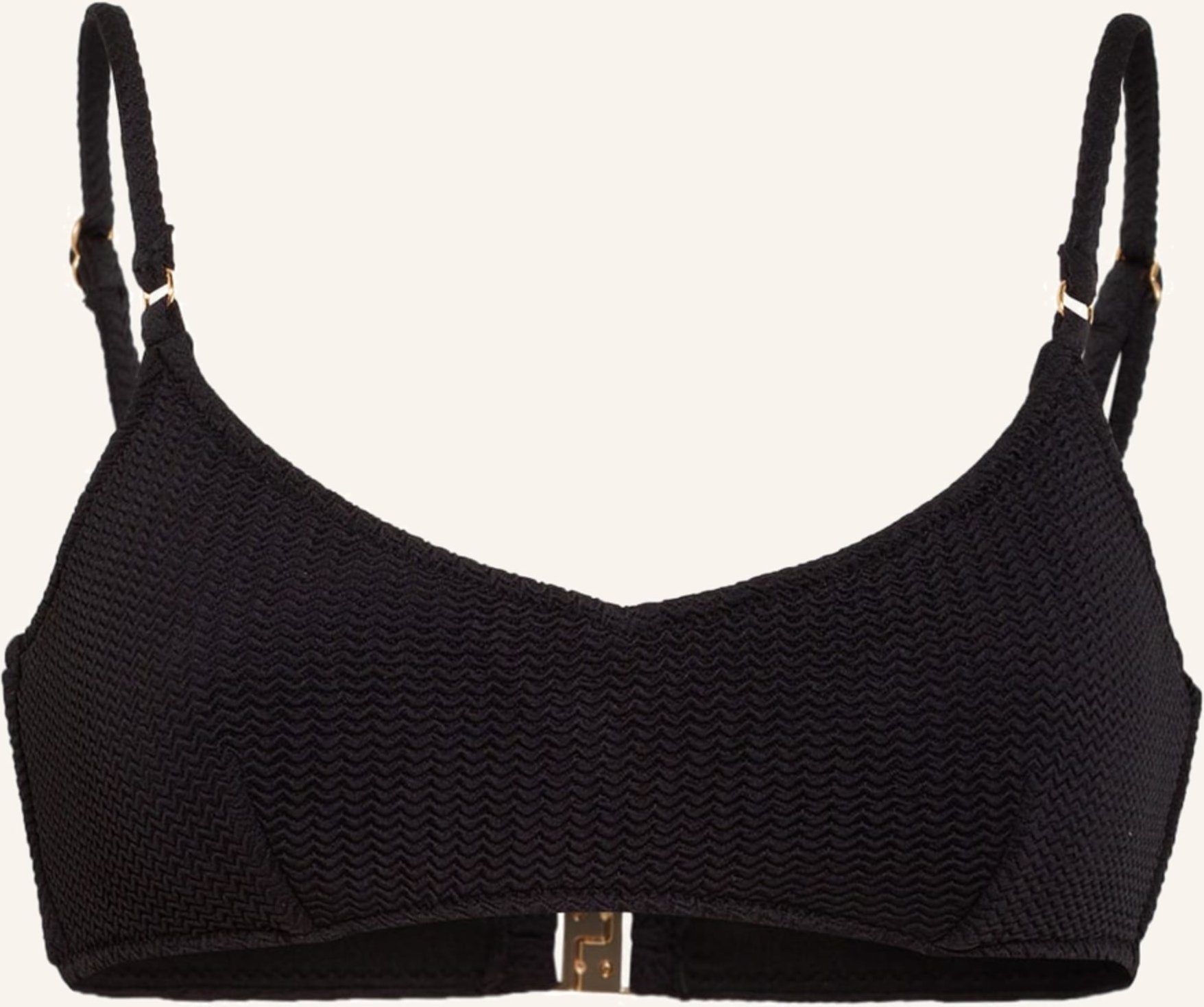Thumbnail - Seafolly Bralette-Bikini-Top Sea Dive schwarz