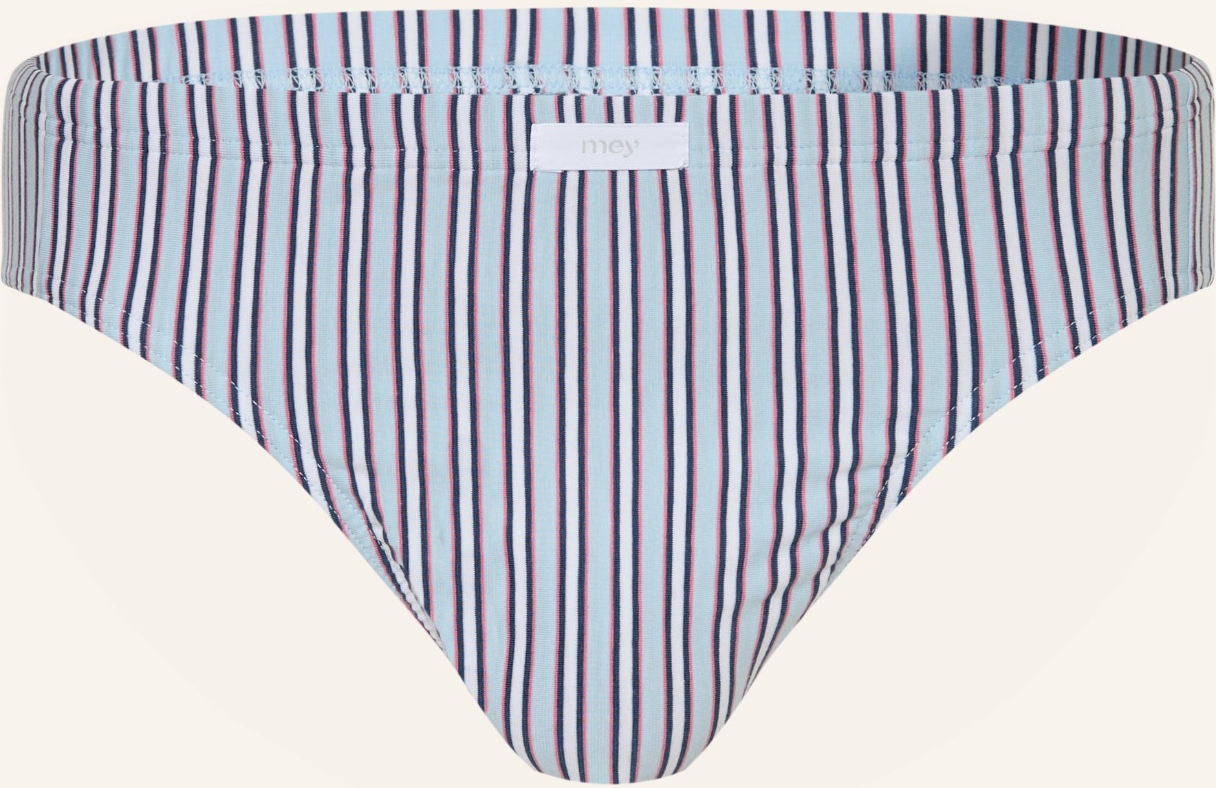 Mey Slip Rasberry Stripes blau