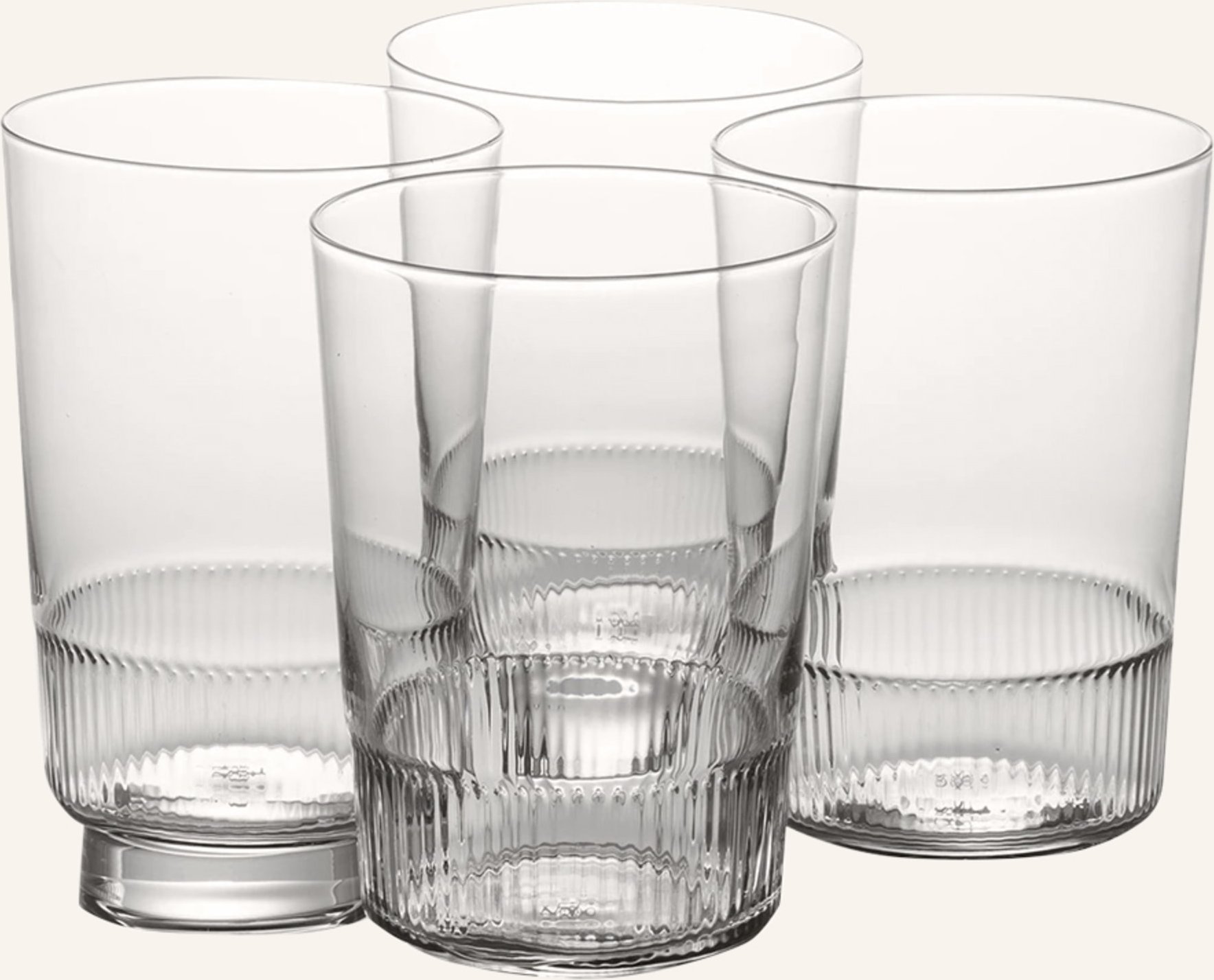 Marc O'polo 4er-Set Trinkgläser Moments Large transparent