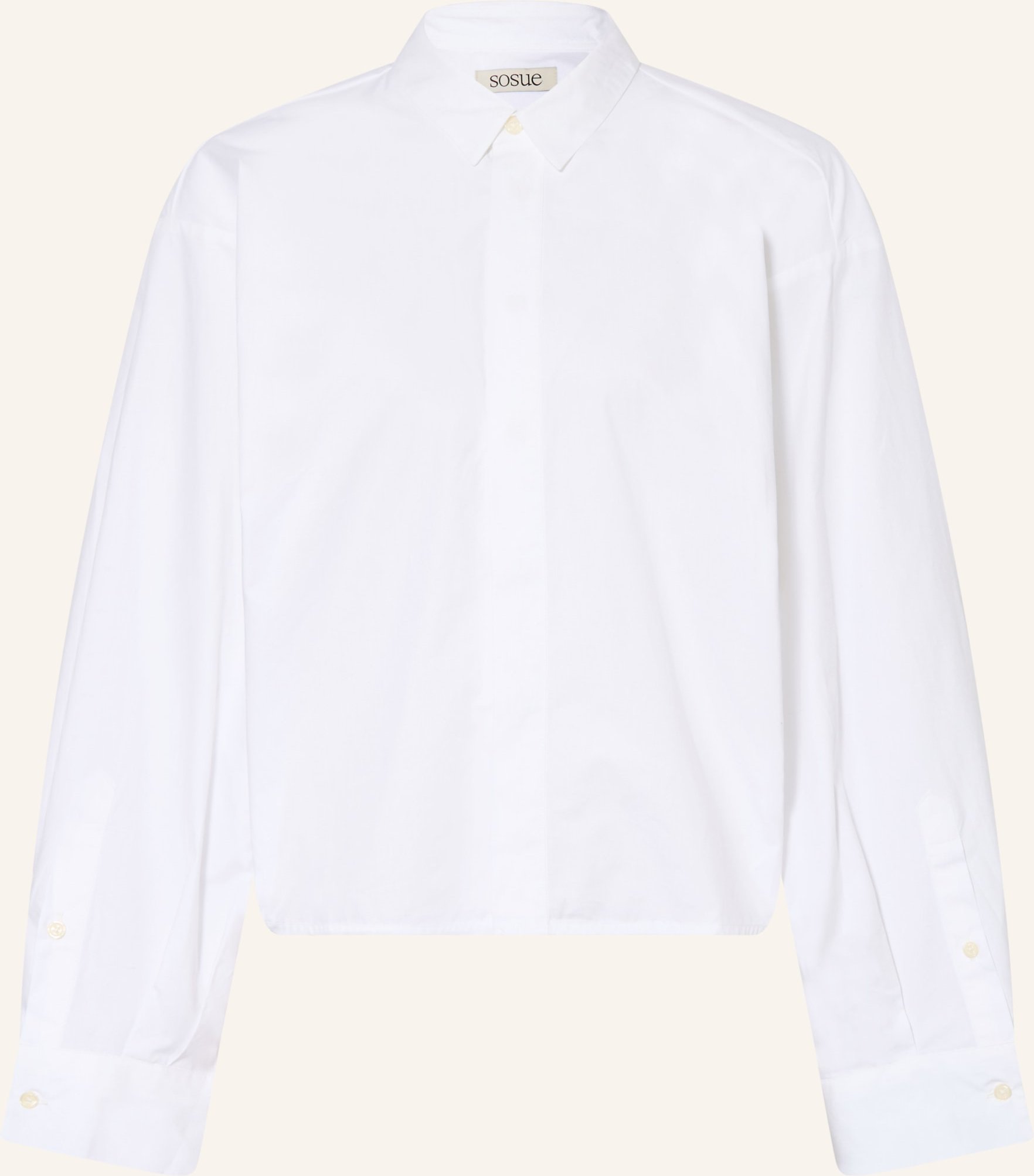 Sosue Hemdbluse weiss