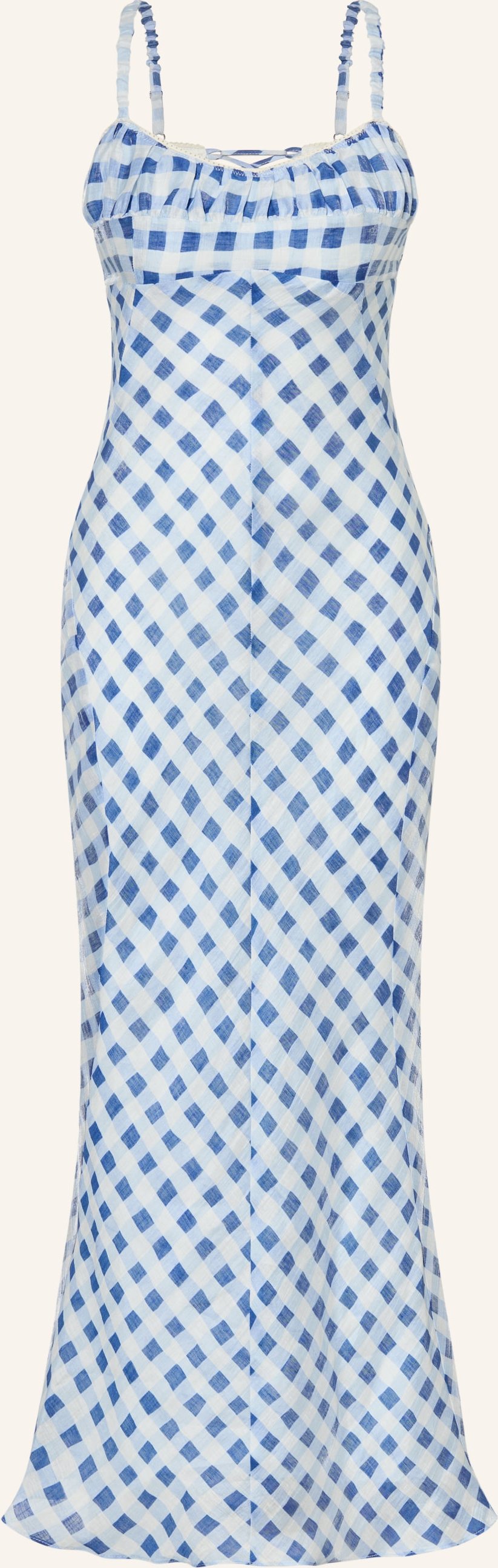 Sandro Leinenkleid weiss