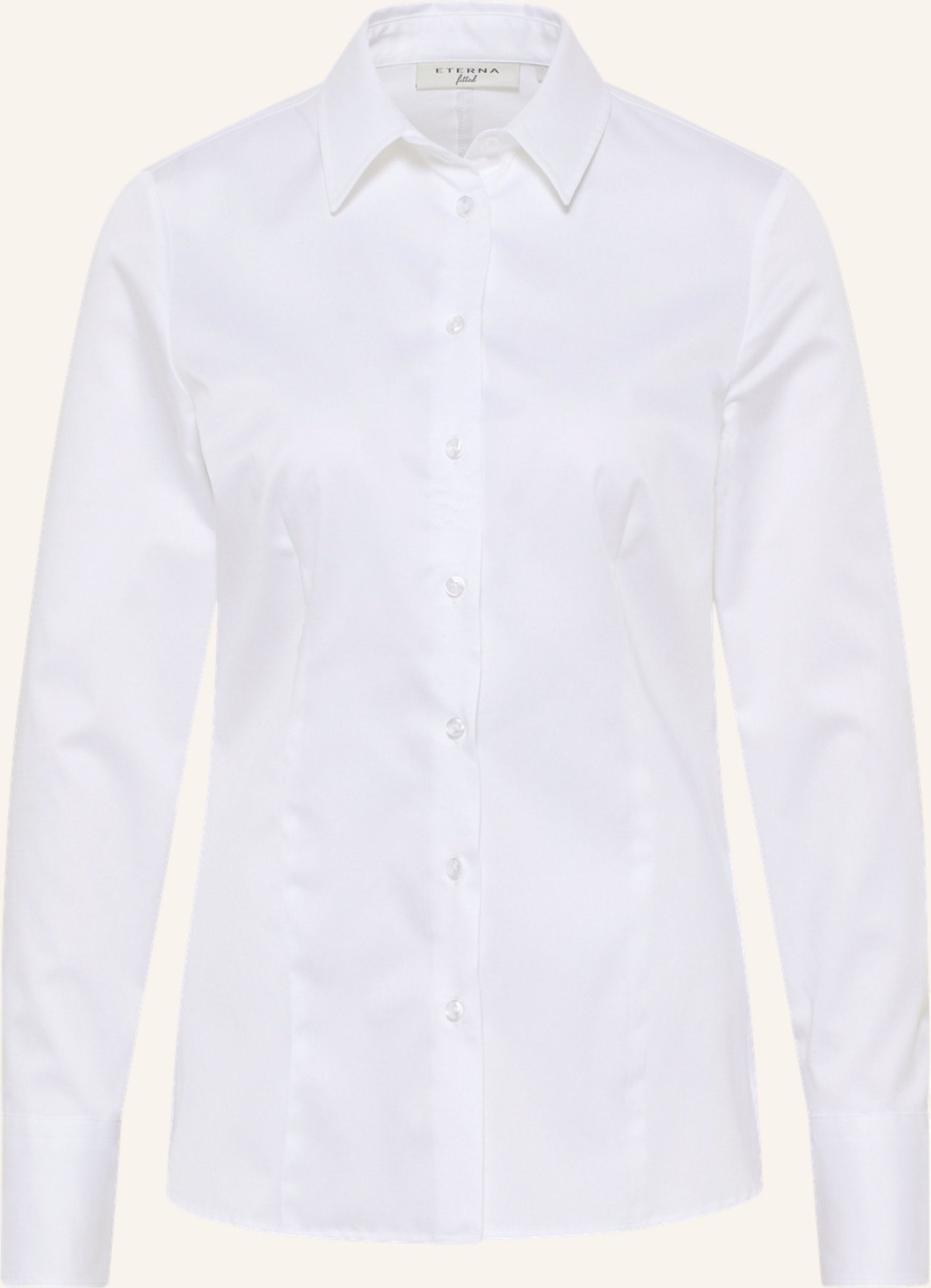 Eterna Bluse Fitted weiss