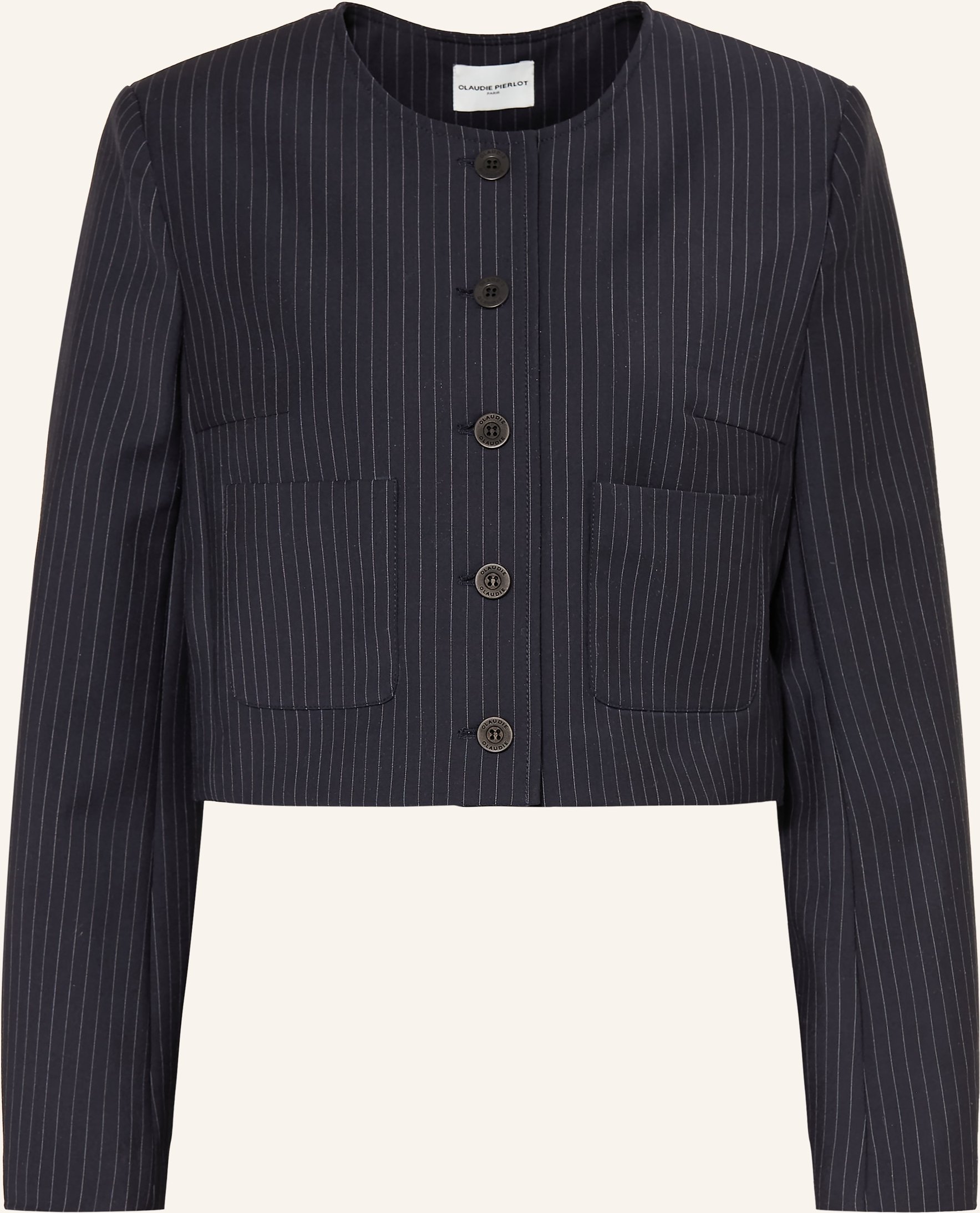 Claudie Pierlot Kastenjacke blau