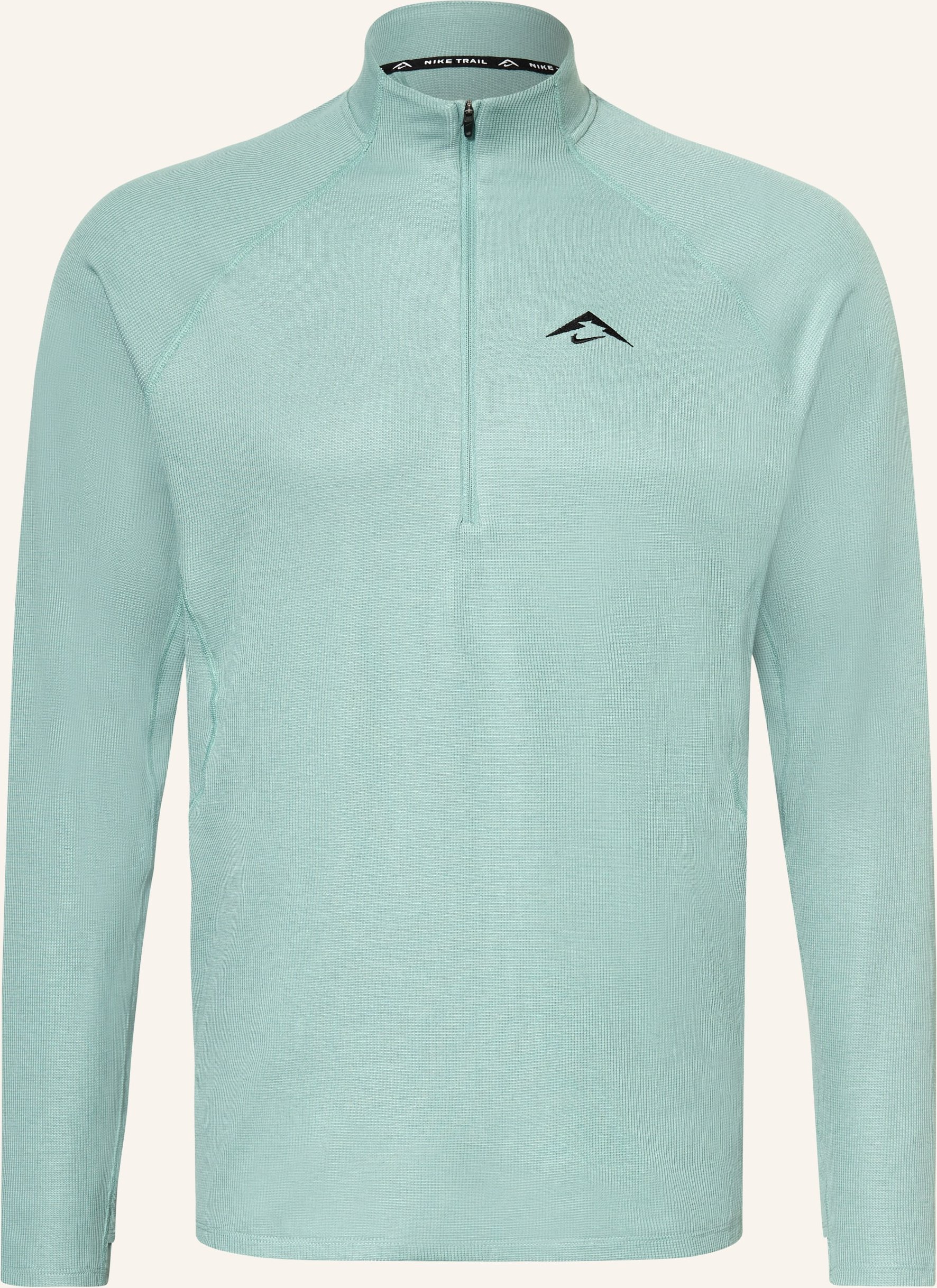 Nike Piqué-Laufshirt Trail gruen