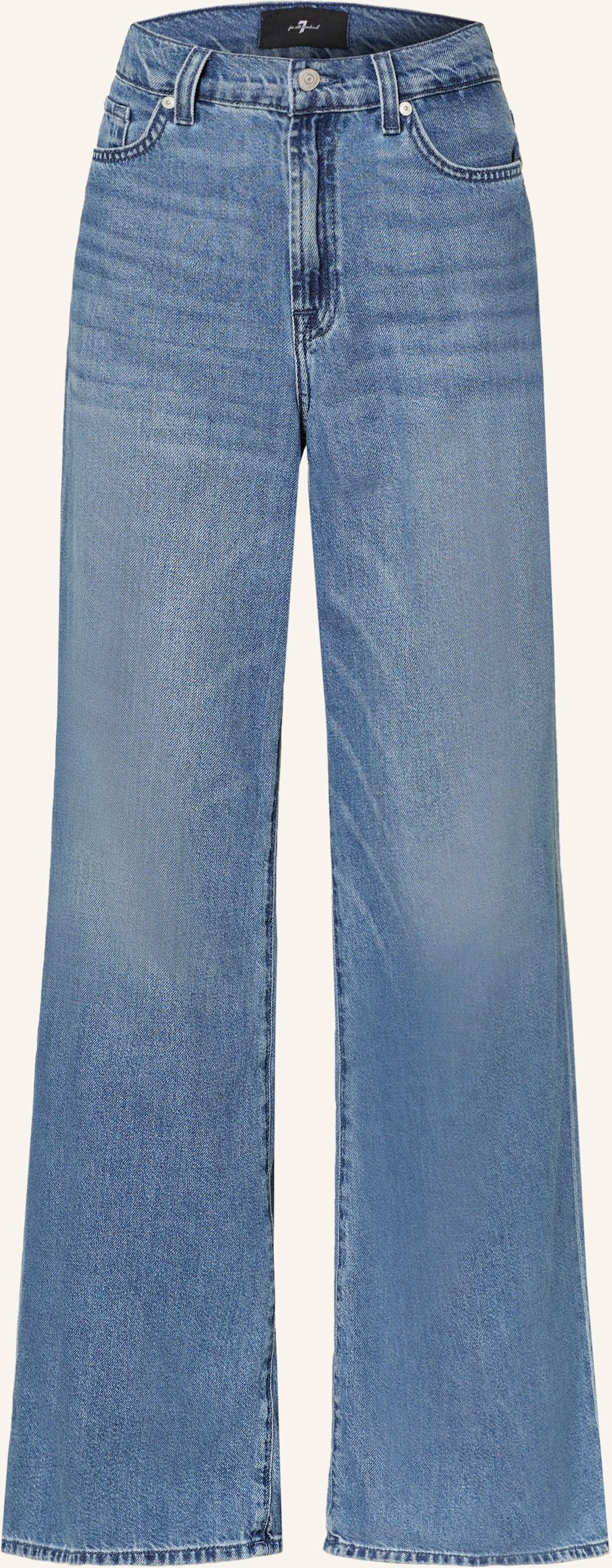 7 For All Mankind Flared Jeans Lotta blau