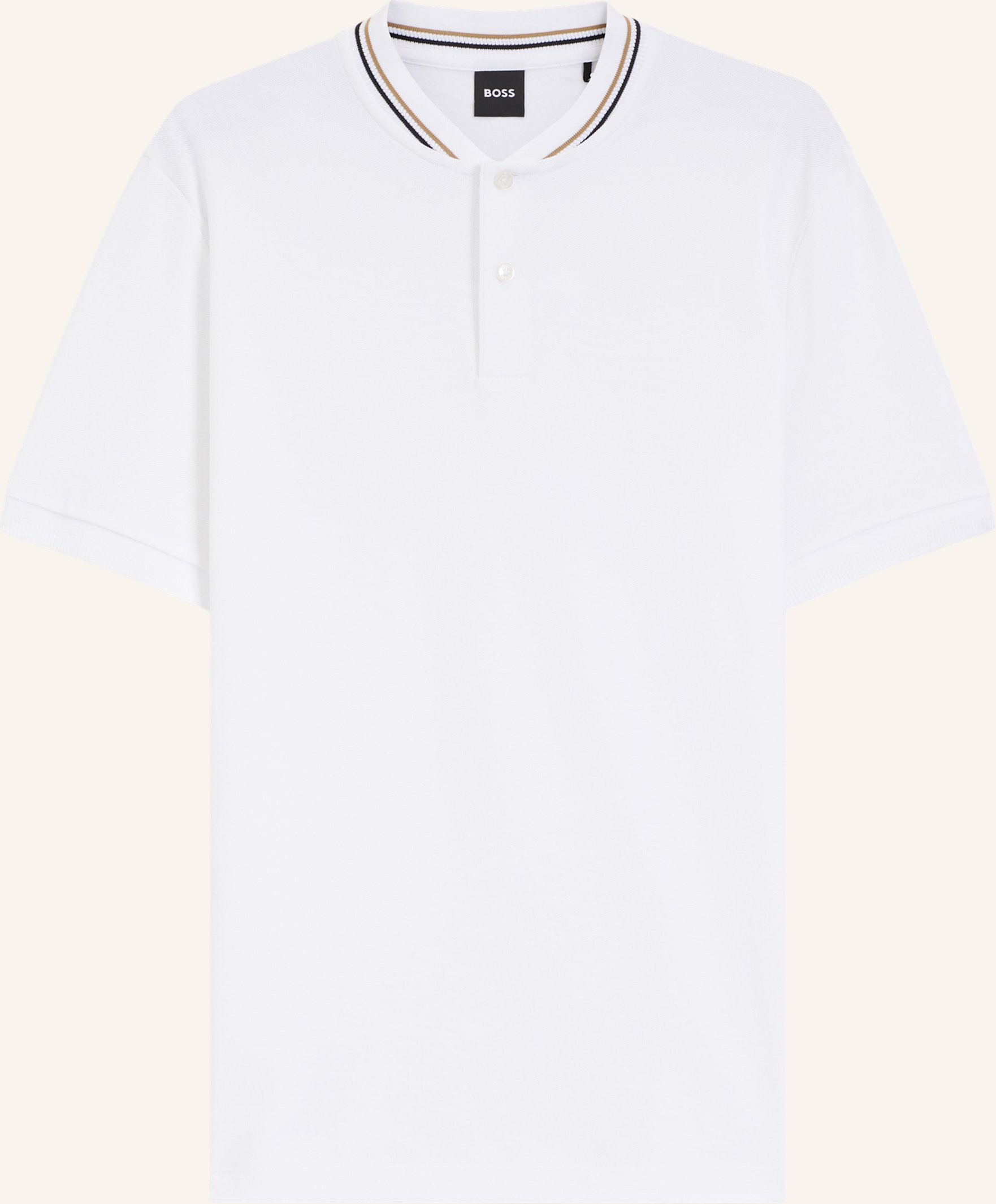 Boss Poloshirt C-Pratt 40 Regular Fit weiss