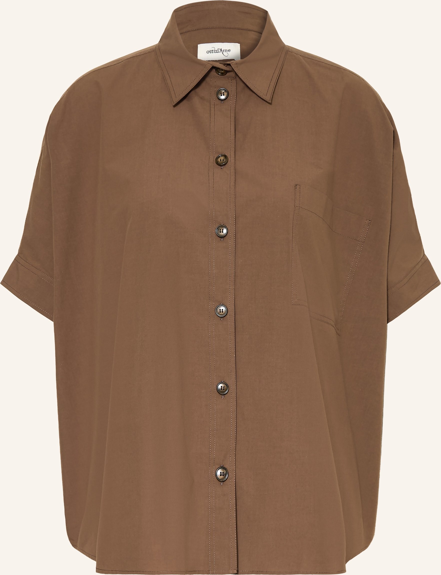 Ottod'ame Hemdbluse braun