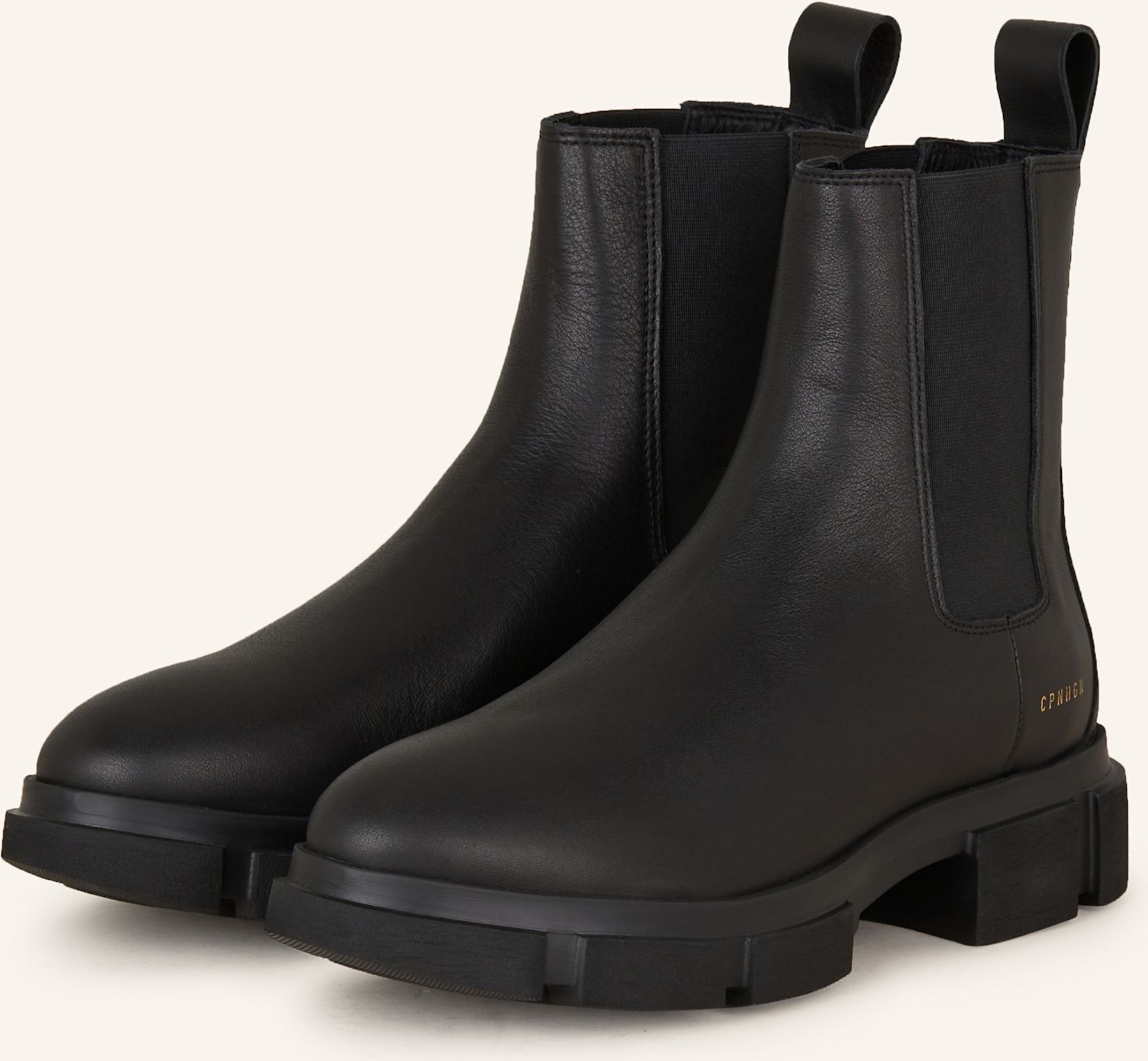 Thumbnail - Copenhagen Studios Chelsea-Boots cph570 schwarz