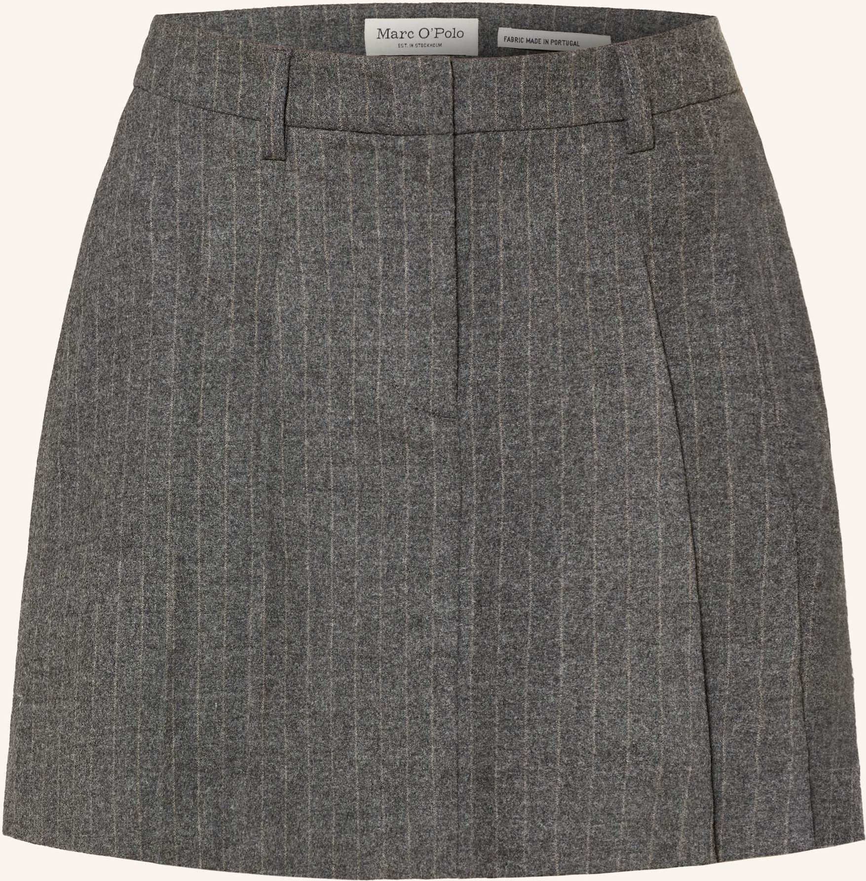 Marc O'polo Faltenrock grau