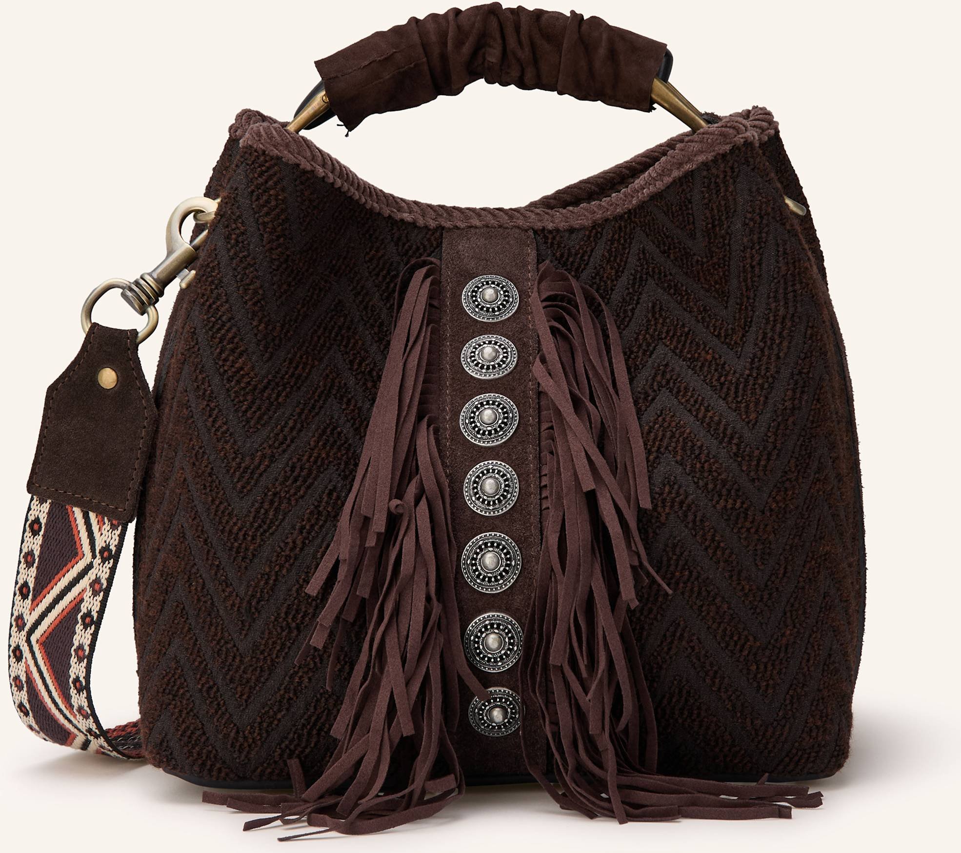 Thumbnail - Viamailbag Beuteltasche Coral Hindi braun