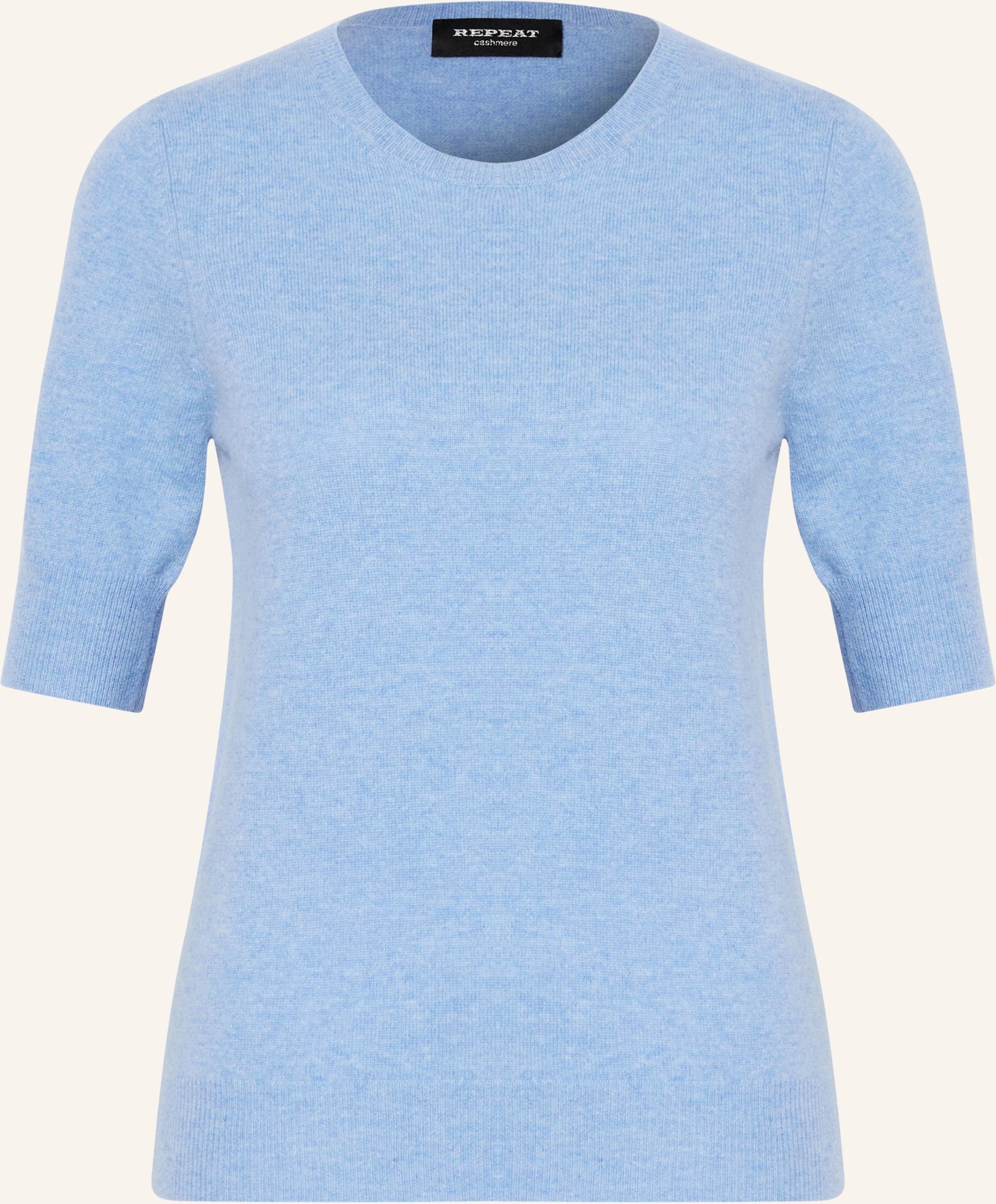 Repeat Strickshirt Aus Cashmere blau