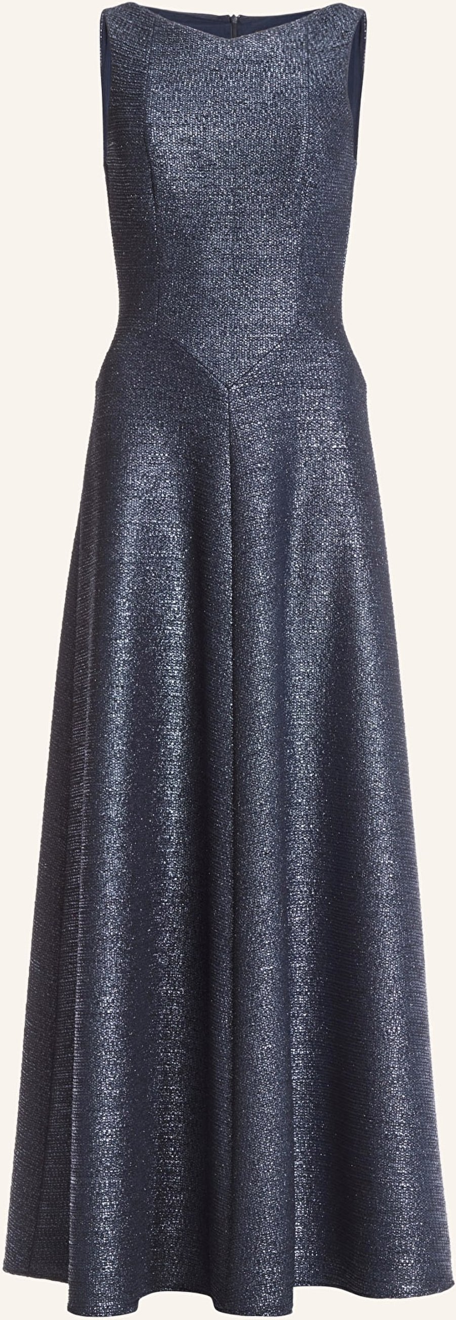 Swing Abendkleid Mit Pailletten blau