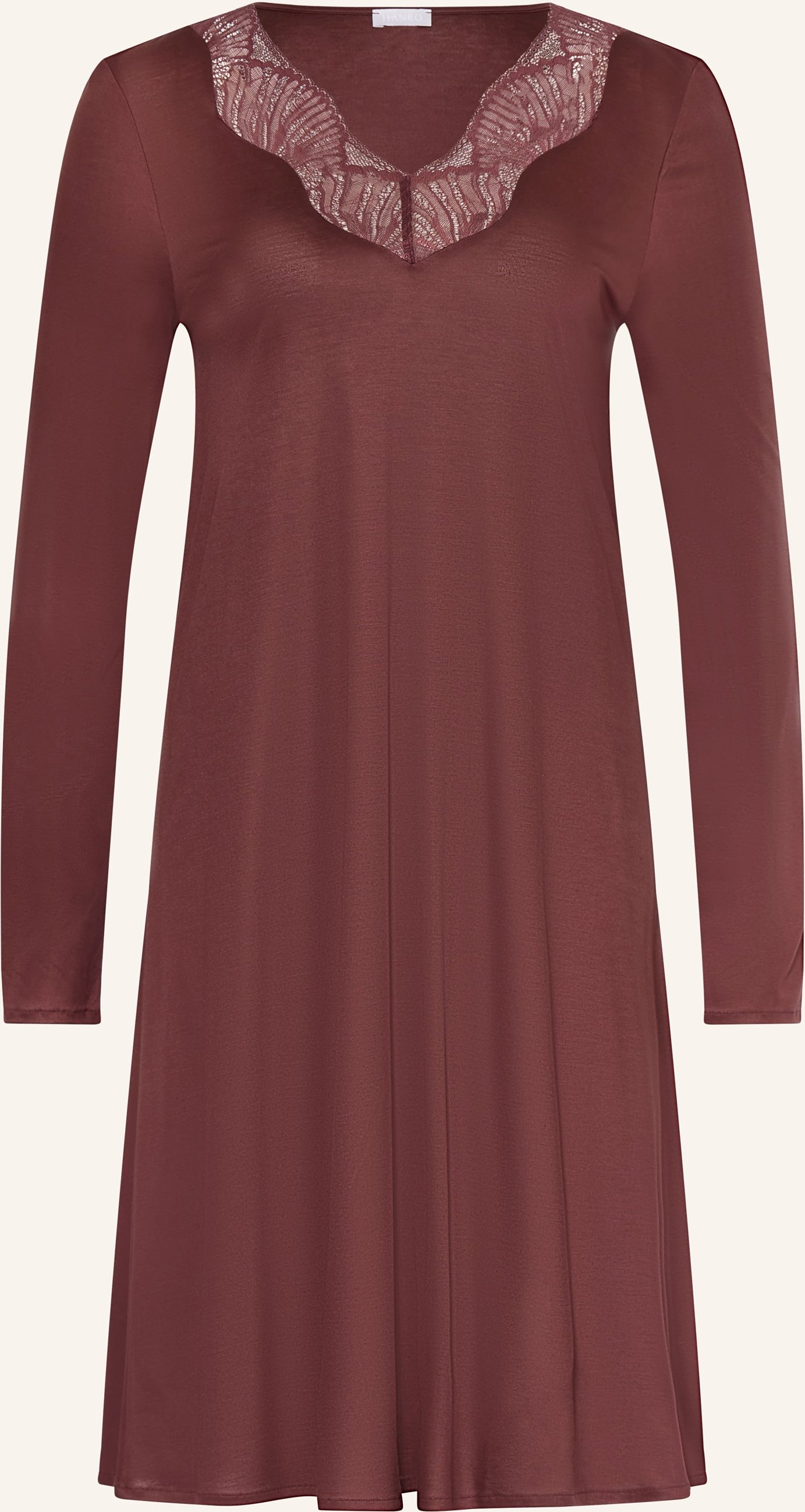 Hanro Nachthemd Lilith braun